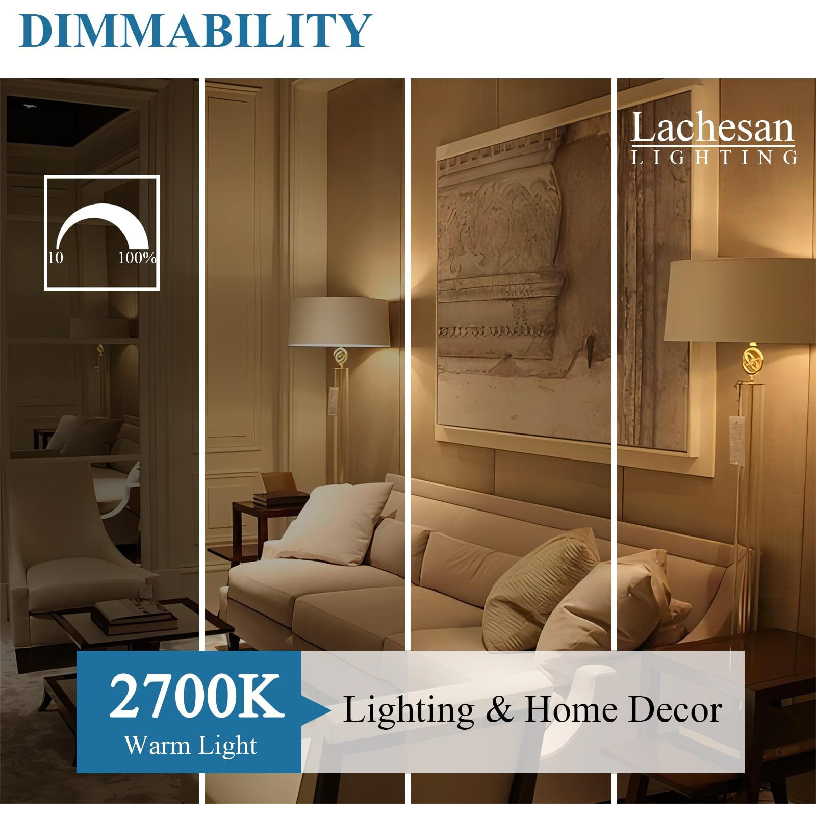 Lachesan Jde11 120V 75W, E11 Halogen BulbReplacement E11 Led Bulb T4 Mini Candelabra Base, 2700K Warm White Dimmable For Chandeliers, Ceiling Fan, Table Lamps, Cabinet Lighting, 4 Pack