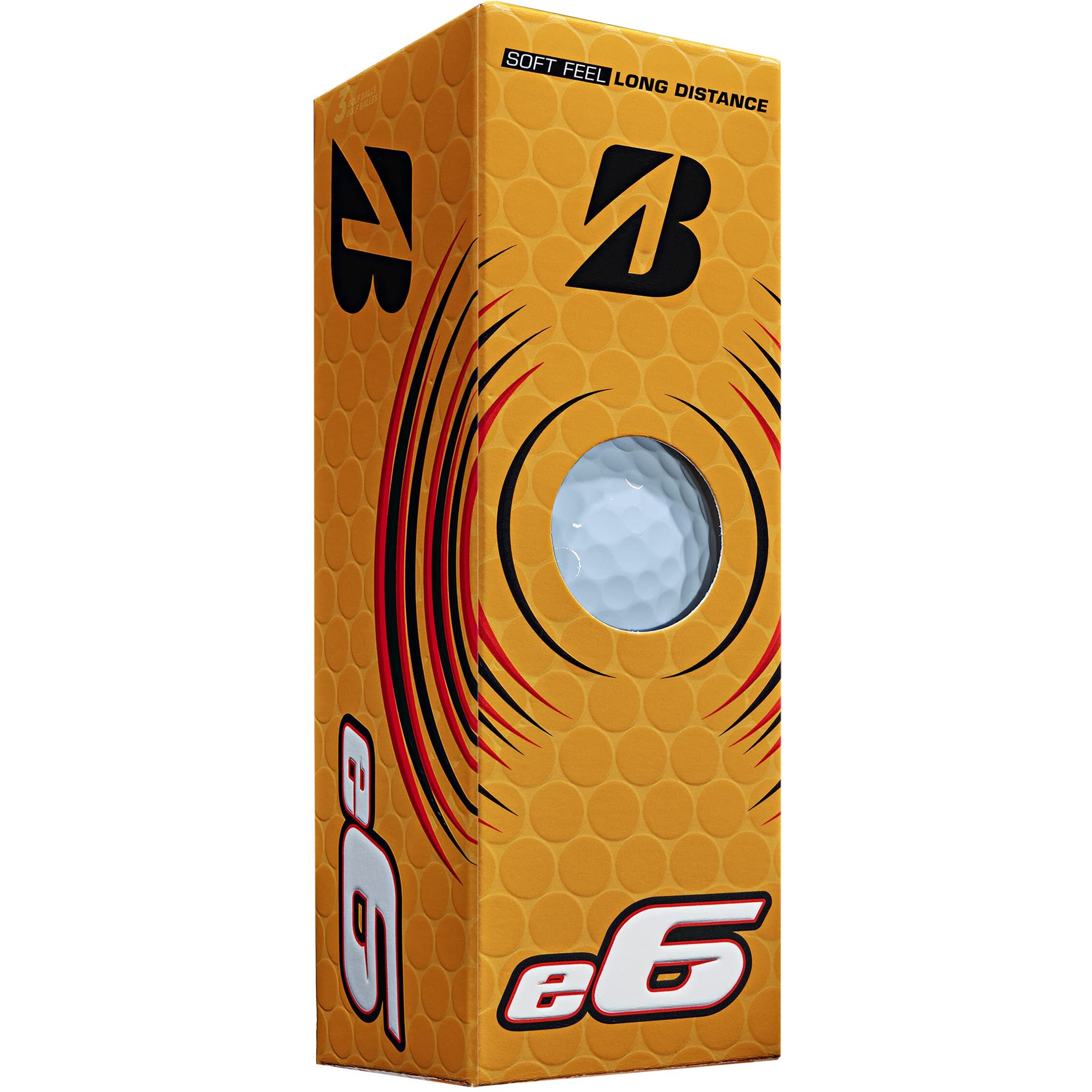 Bridgestone 2023 E6 White Golf Ball-Dozen