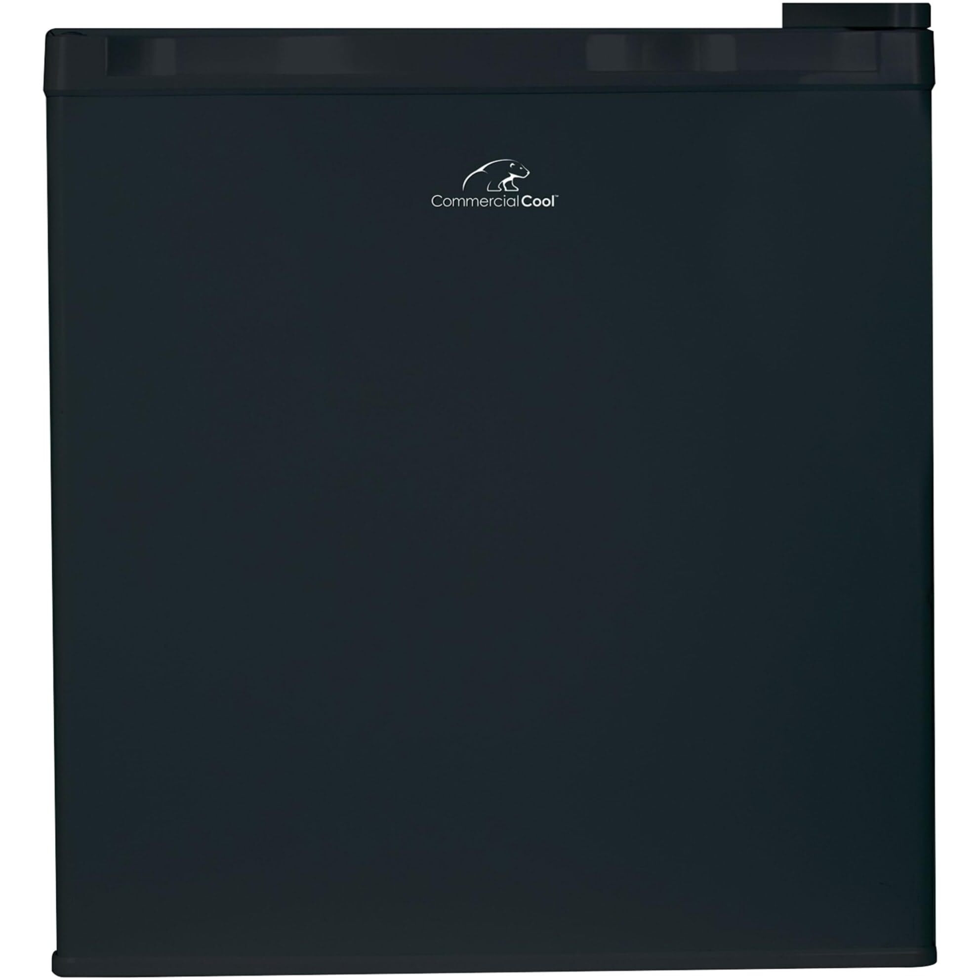 Commercial Cool Ccr16B Compact Single Door Refrigerator And Freezer, 1.6 Cu. Ft. Mini Fridge, Black