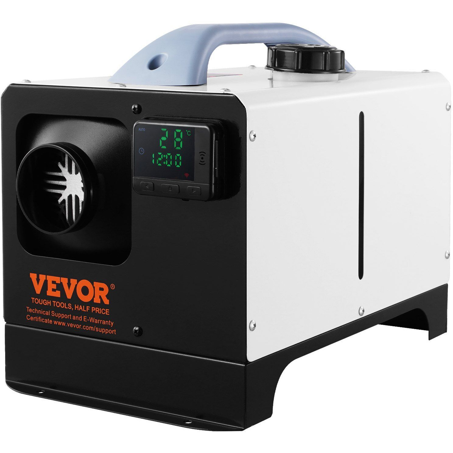 Vevor 5-8Kw Diesel Heater, Diesel Air Heater All In One With Remote Control And Lcd Screen, Fast Heating Low Noise, Portable Diesel Heater For Truck Van Rv Trailer Camper And Indoors