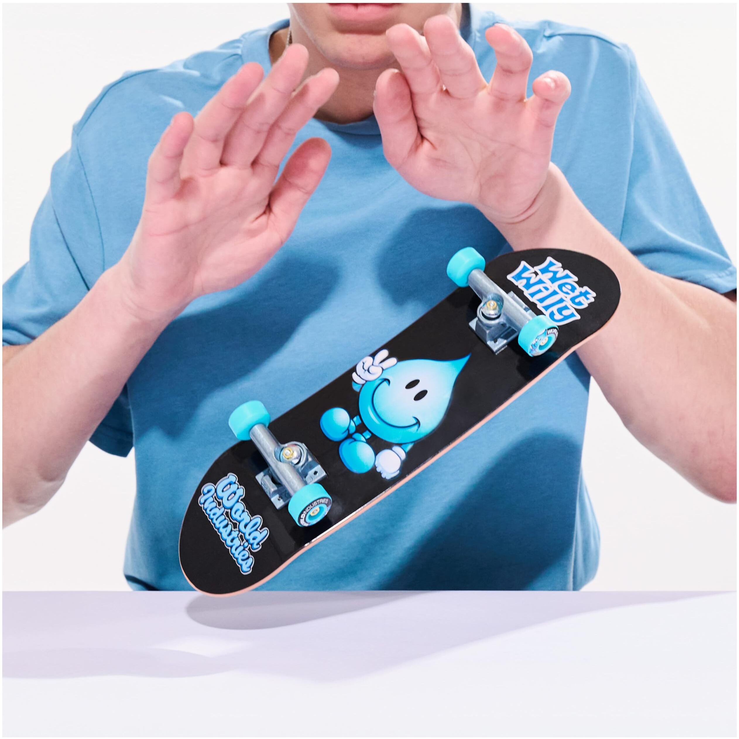 Tech Deck, World Industries Handboard Authentic Mini Skateboards, Kids Toys For Boys & Girls, Ages 6 And Up (Hands Use Only)