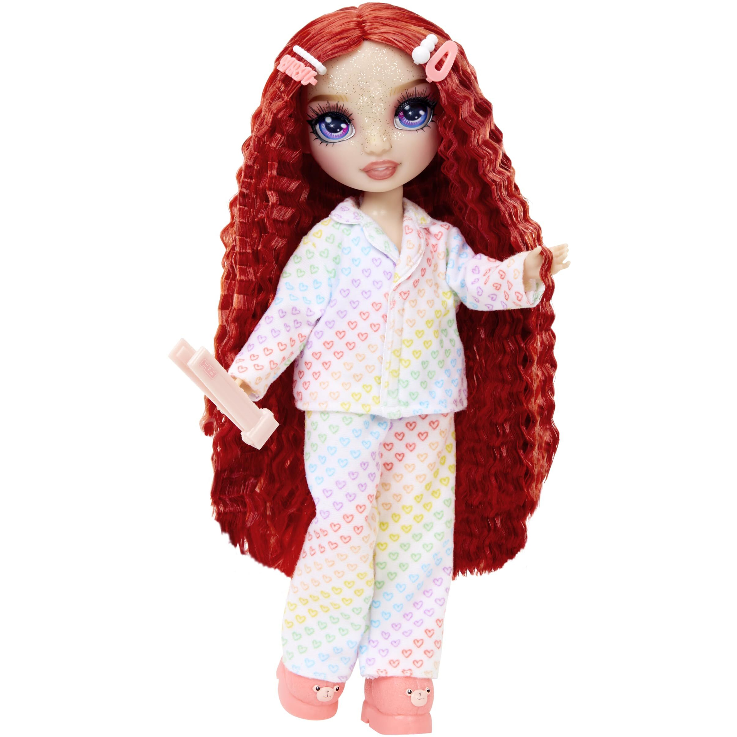 Rainbow High Fashion Pack, Sleepover Includes 1 Full Pj Outfit, Slippers, Jewelry And Play Accessories. Mix & Match With Other Packs To Create Tons Of Fun Looks. Kids Toy Gift Ages 4-12 Years