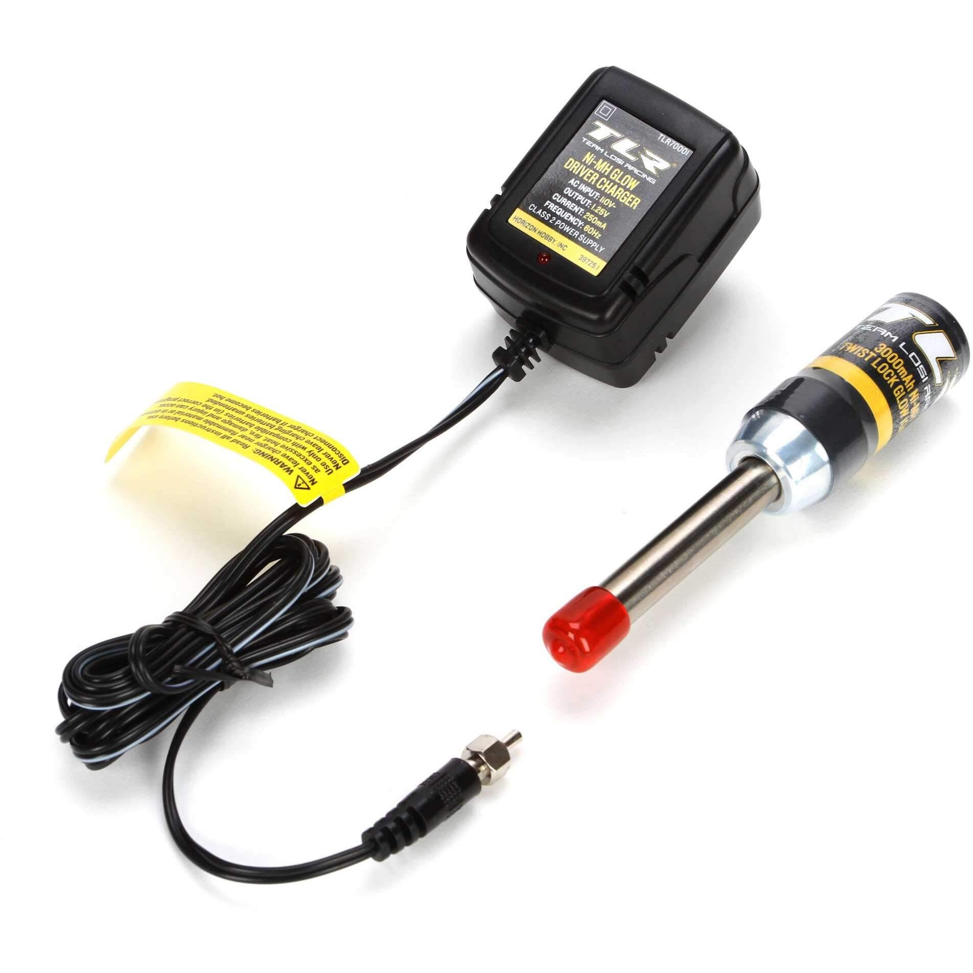 Team Losi Racing Twist Lock Glow Igniter And Charger Combo Tlr70001 Electric Car/Truck Option Parts
