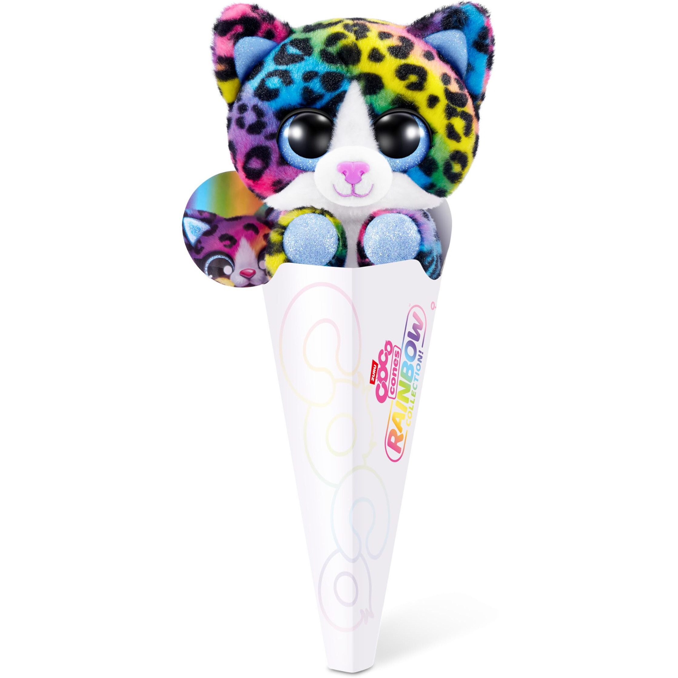 Coco Surprise Rainbow Series 1 Cone Plush (3 Pcs) Mail Box