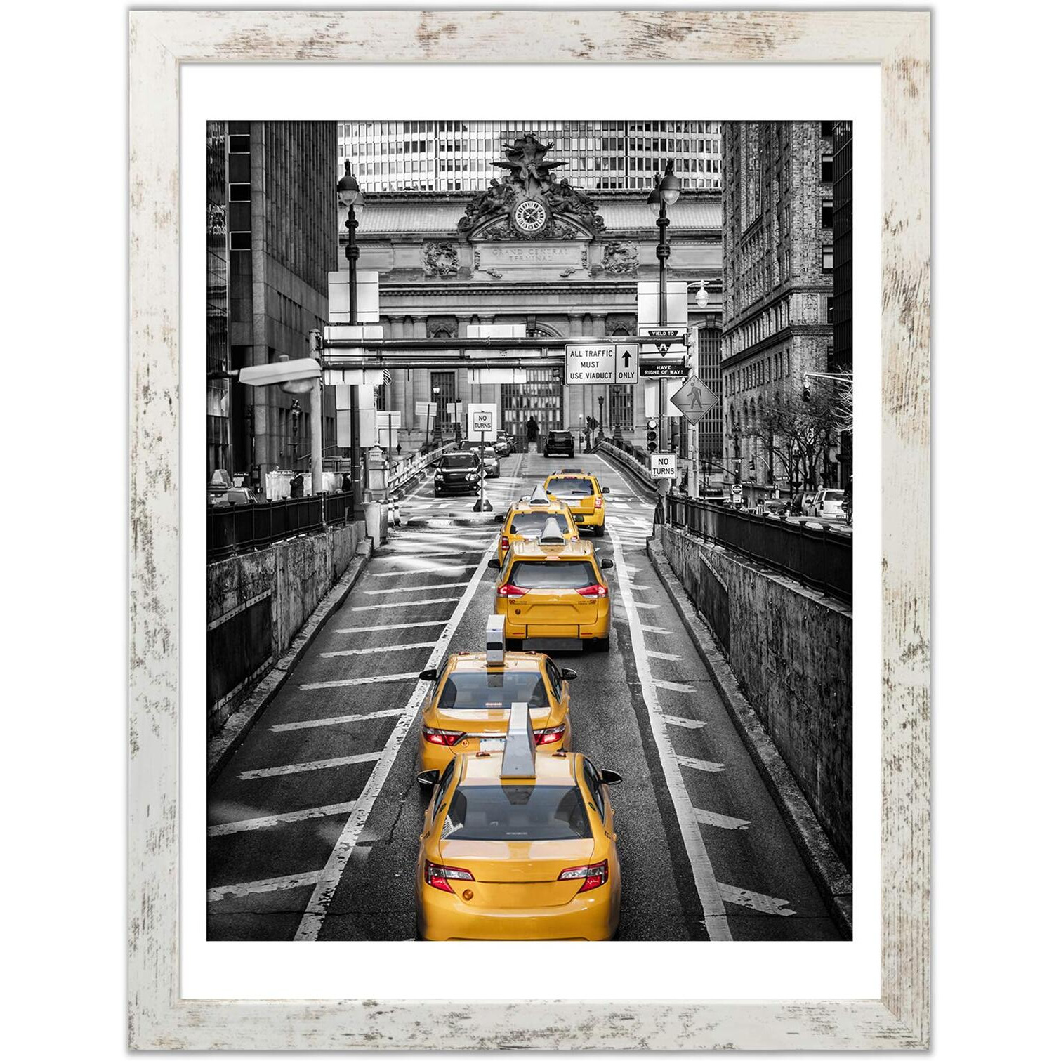 Finefrarm 12X16 Frames Display 11X14 Picture With Mat Or 12 X 16 Photo Without Mat Rustic Style Picture Frame Wall Art For Living Room Wall Mounting Decor