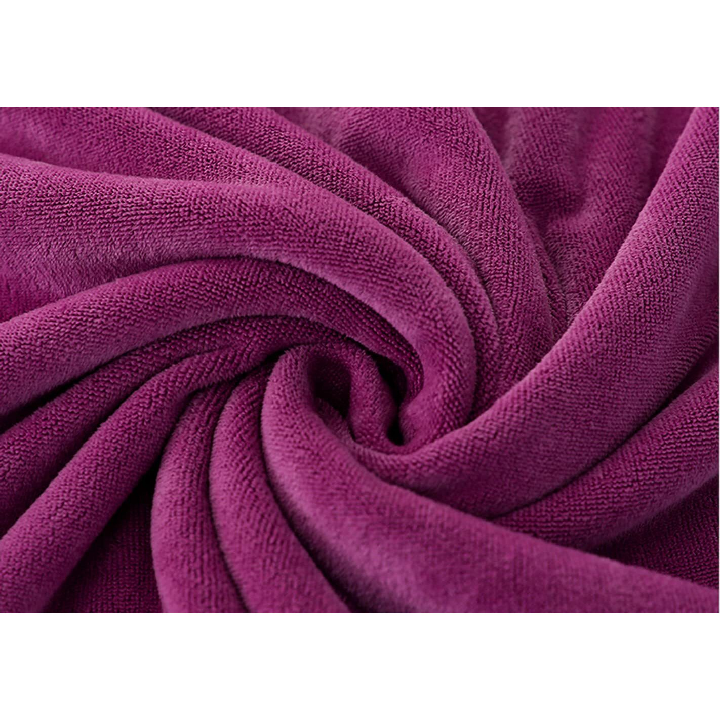 Mylsmple Luxury Microfiber Extra Large Bath Towels Beach Bath Sheets Fast Drying Towels Soft Absorbent Towels (36 Inch X 72 Inch) (Berry, 36 Inch X 72 Inch)