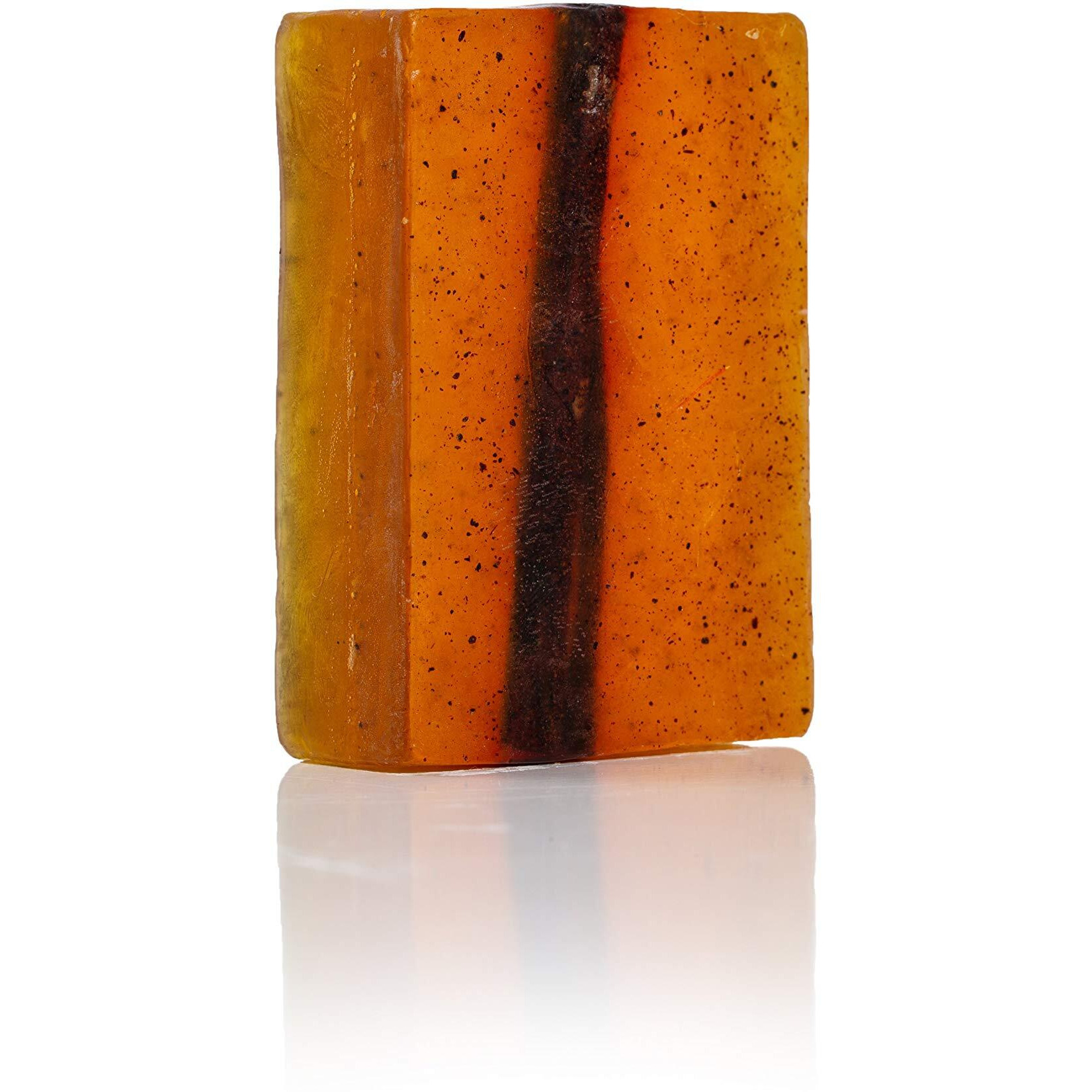 Sabun Co. Cinnema Natural Cinnamon Soap Bar - Cinnamon Essential Oil, Cinnamon Powder And Stick Inside - Moisturizing Glycerin Soap - 100% Handmade, Vegan - Exfoliating Bar Soap [4.23 Oz - 120 Gr]