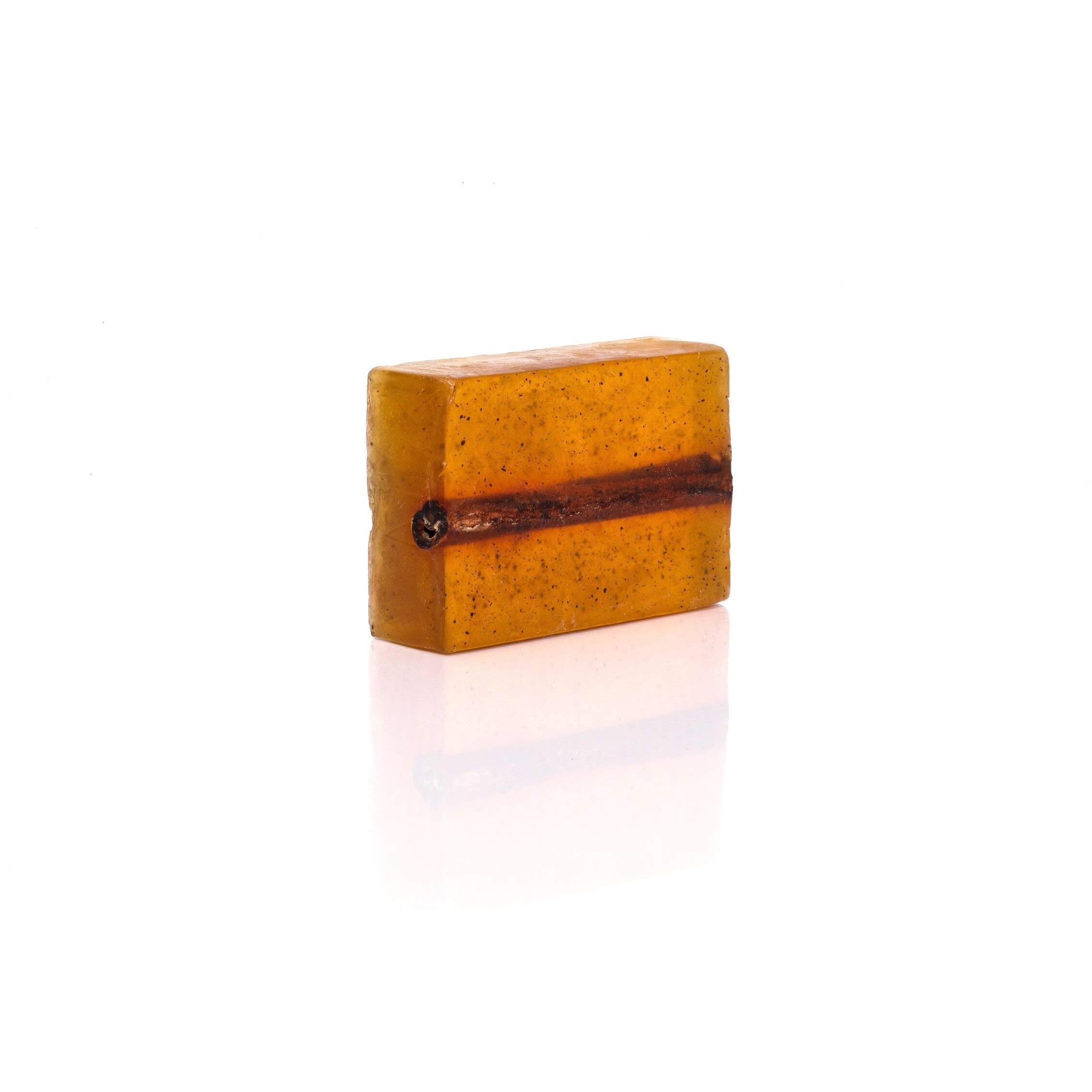 Sabun Co. Cinnema Natural Cinnamon Soap Bar - Cinnamon Essential Oil, Cinnamon Powder And Stick Inside - Moisturizing Glycerin Soap - 100% Handmade, Vegan - Exfoliating Bar Soap [4.23 Oz - 120 Gr]