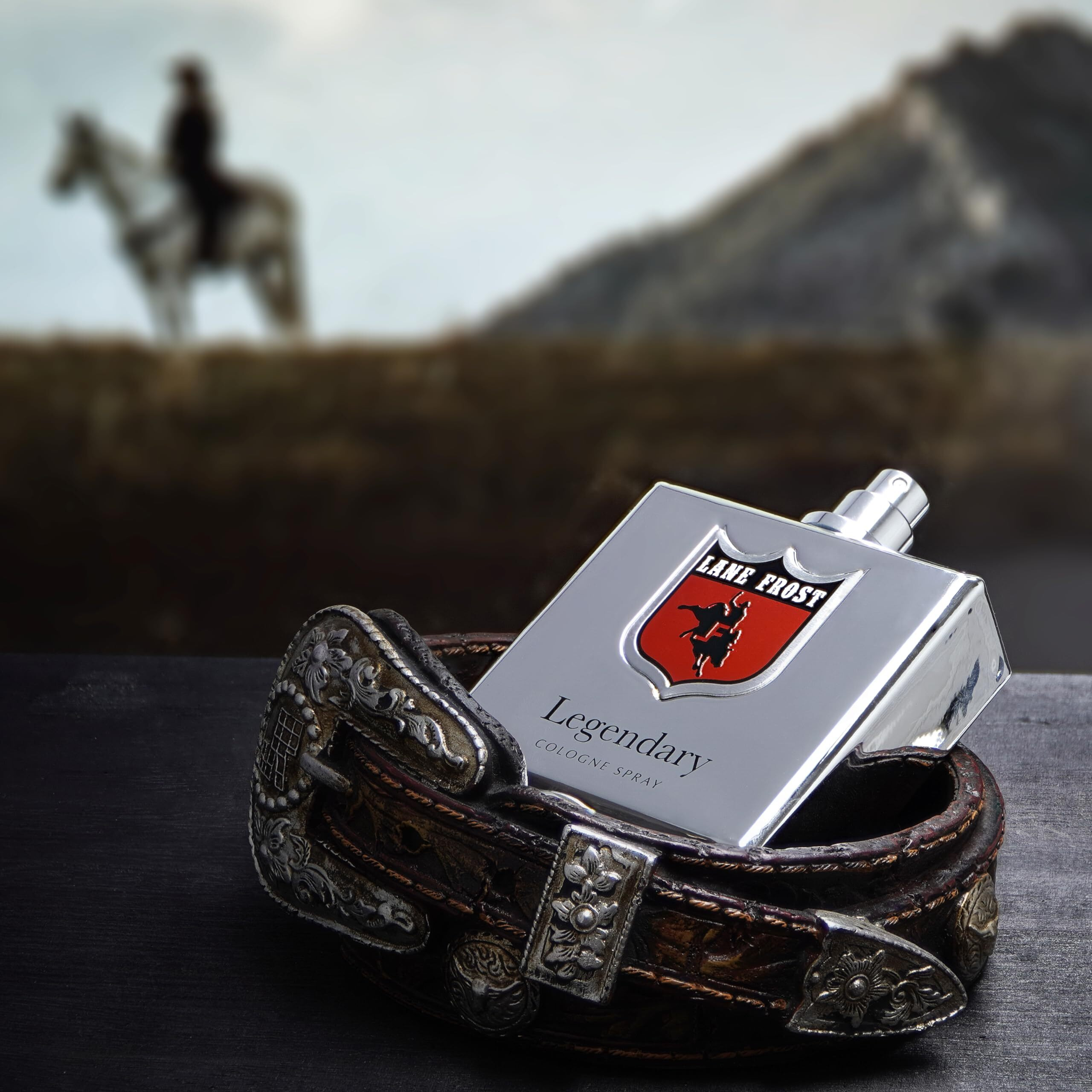 Lane Frost Legendary Cologne, Chrome Version, New Scent, Men's Fragrance