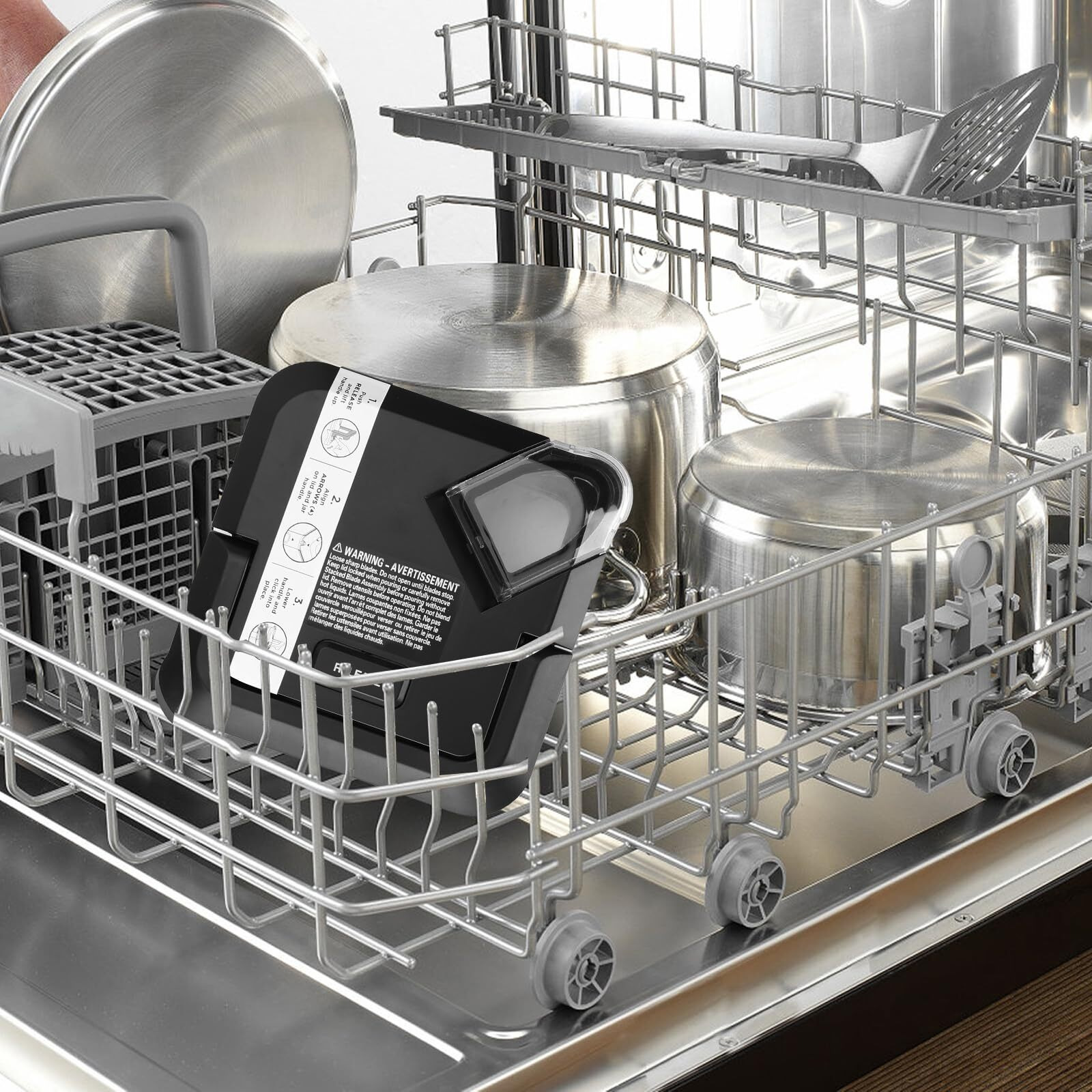 Lid Replacement For Ninja Blender 72 Oz Pitcher, Replacement Parts Top Locking Lid Cover For Ninja Blender Bl642 Bn701 Bn751 Bn801 Bl610 Db751A Ct610, Ninja New Model Food Processor Accessories