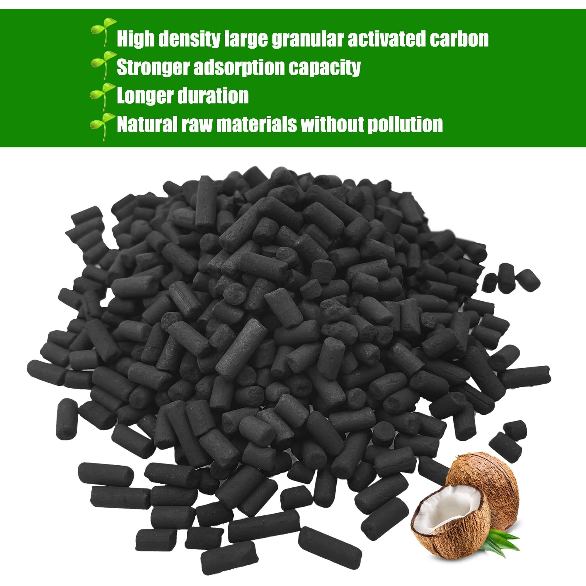 Shurex Odor Absorbing Filter Refills For Smart Waste Kitchen Composter Top And Back Filters, Replacement Activated Charcoal Filters Compatible With Electric Countertop Compost Bin
