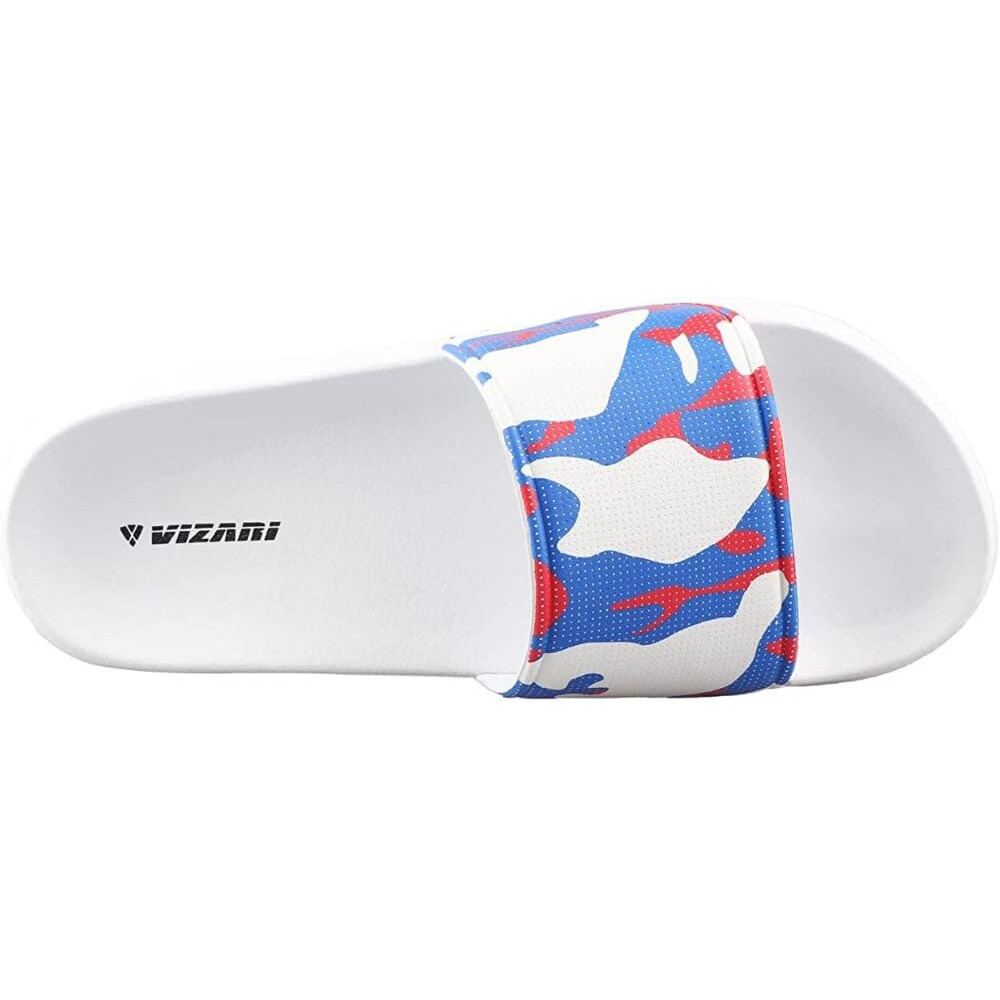 Vizari Men's Slide Sandals - Comfortable, Lightweight, And Durable For Post-Game Recovery & Everyday Wear