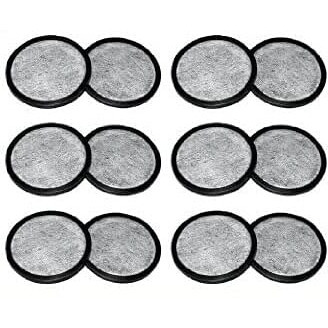 Water Filter Replacement Discs, Replaces Mr. Coffee Wff-3 Water Filter Discs- Set Of 12