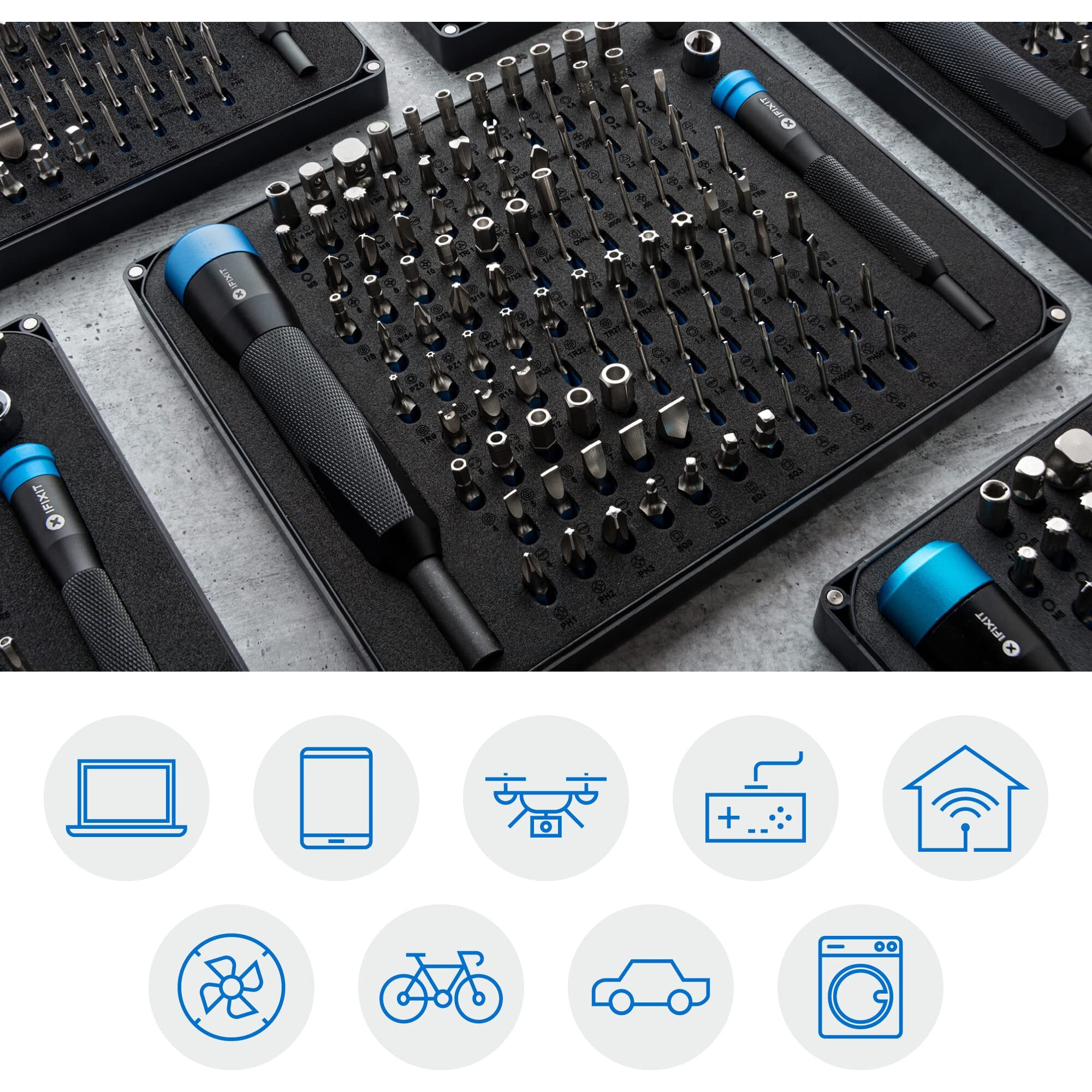Ifixit Manta Driver Kit - Household, Pc, Phone, Electronics Bit Set