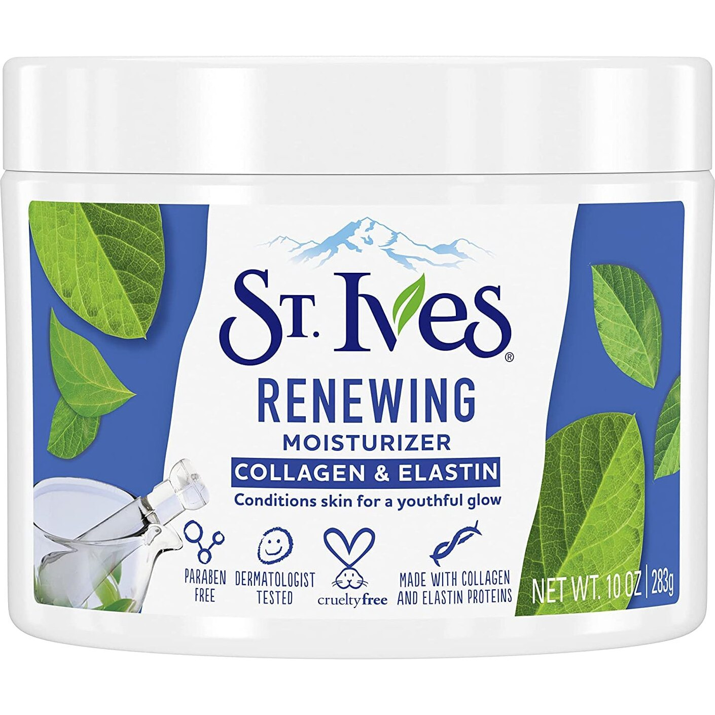 St. Ives, Renewing Collagen & Elastin Moisturizer, 10 Oz (283 G)