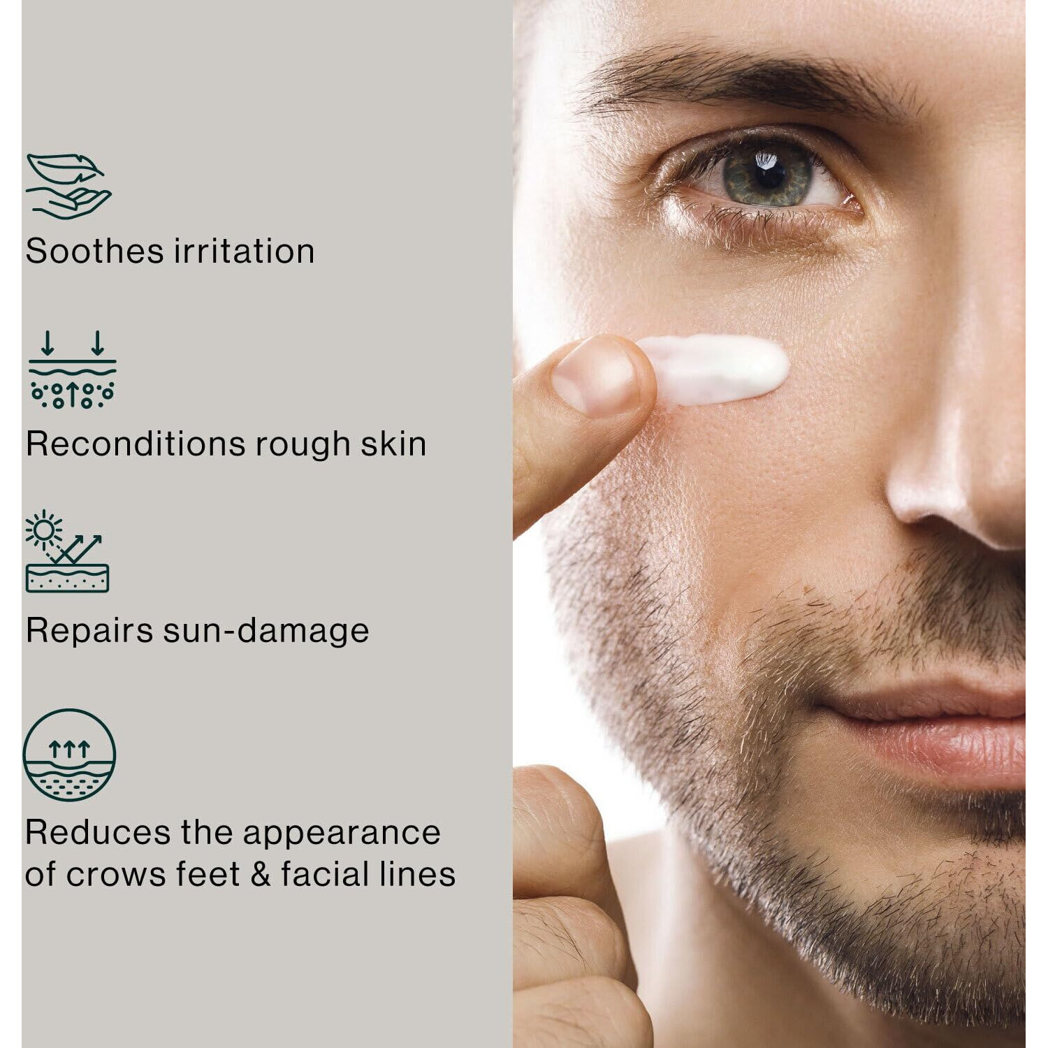 Eb5 Mens All-In-One Anti-Aging Face Cream | Formulated With Retinol, Vitamins E, B5, And A To Moisturize, Reduce Lines And Soothe Razor Burn - 4 Fl Oz