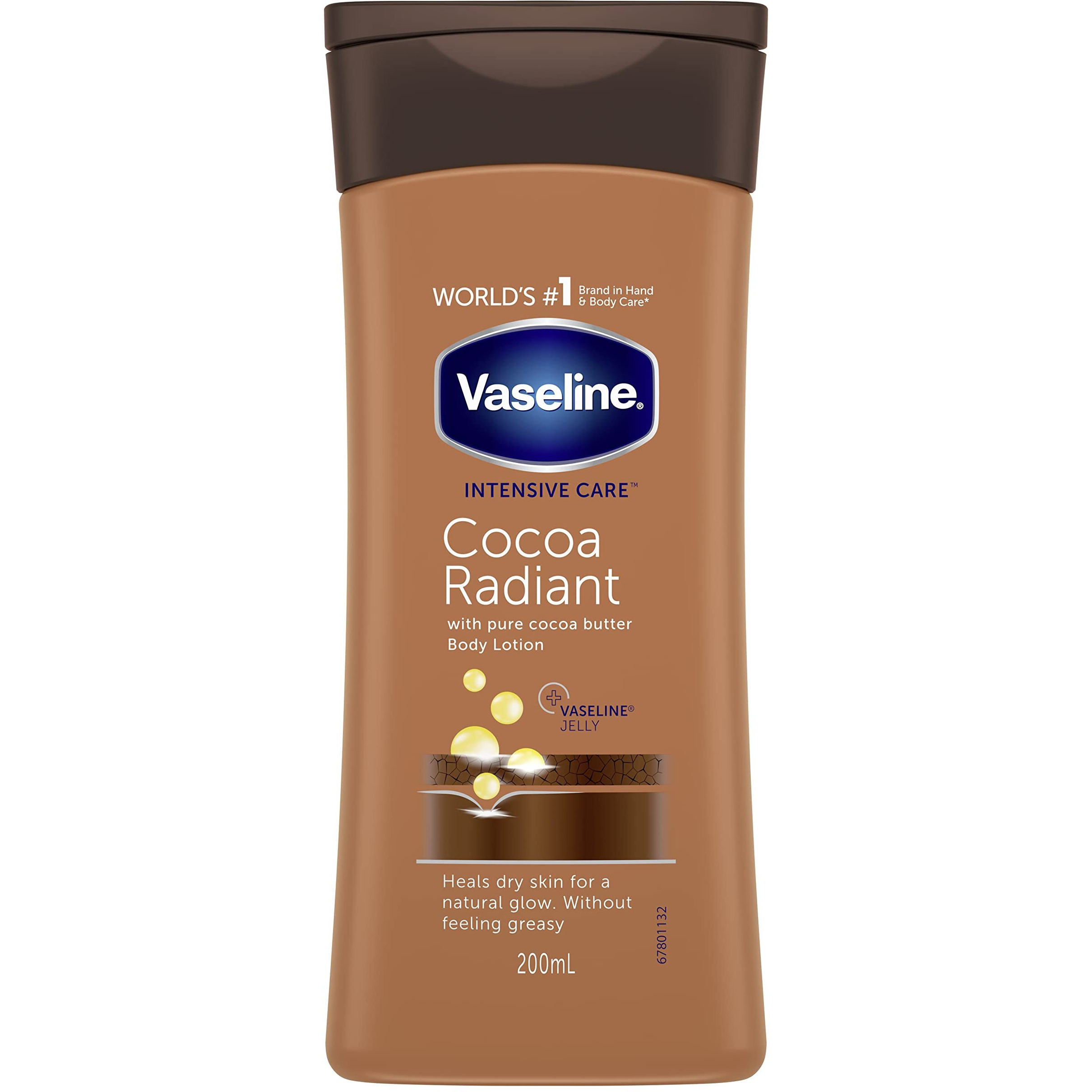 Vaseline Essential Moisture Cocoa Radiant Lotion 200 Ml
