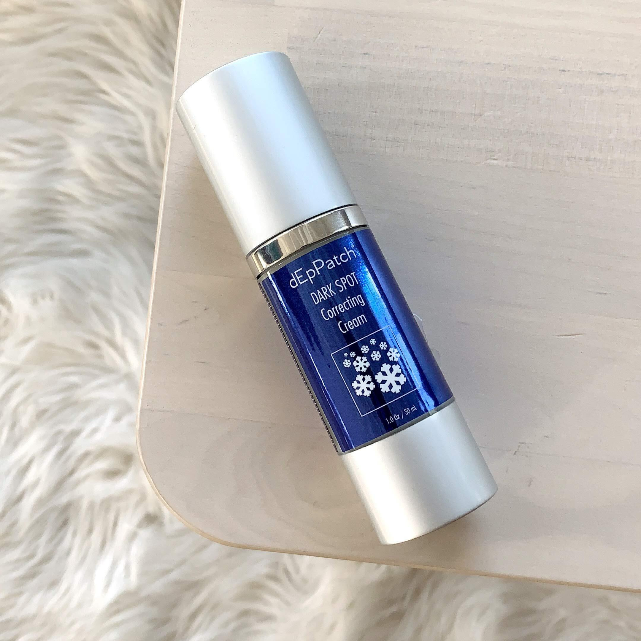 Deppatch Dark Spot Correcting Cream With Anti-Aging Peptides For Face And Body | Tighten, Maintain Even Radiant Skin Tone| All Natural Active Ingredients, Made In The Usa (1 Fl Oz)