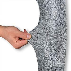 Evridwear Protective Arm Sleeves Cut Resistant Sleeves Arm Protectors For Thin Skin And Bruising For Men Work 1 Pair (Medium, With Thumb Hole)