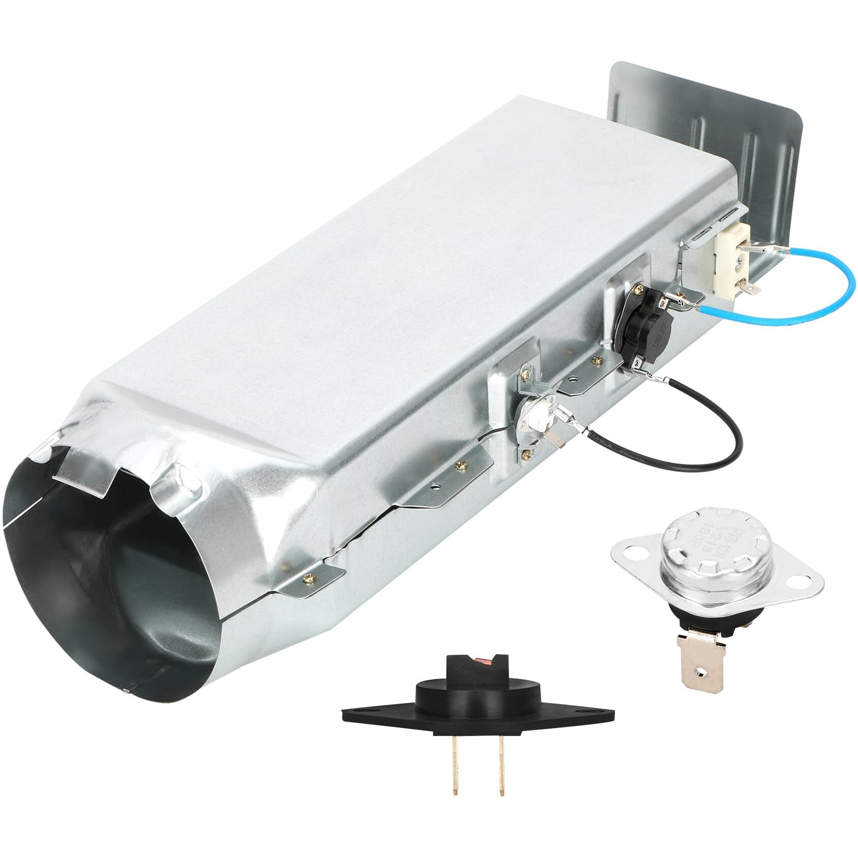 Dc97-14486A Dryer Heating Element Upgrade Oem Dc96-00887A,Fit For Samsung Dryer Dv45H7000Ew/A2 Dve50R5400V/A3 Dve50R5200W/A3,Replace Dc97-14486D Ap4342351 (With Dc32-00007A Dc47-00016A)