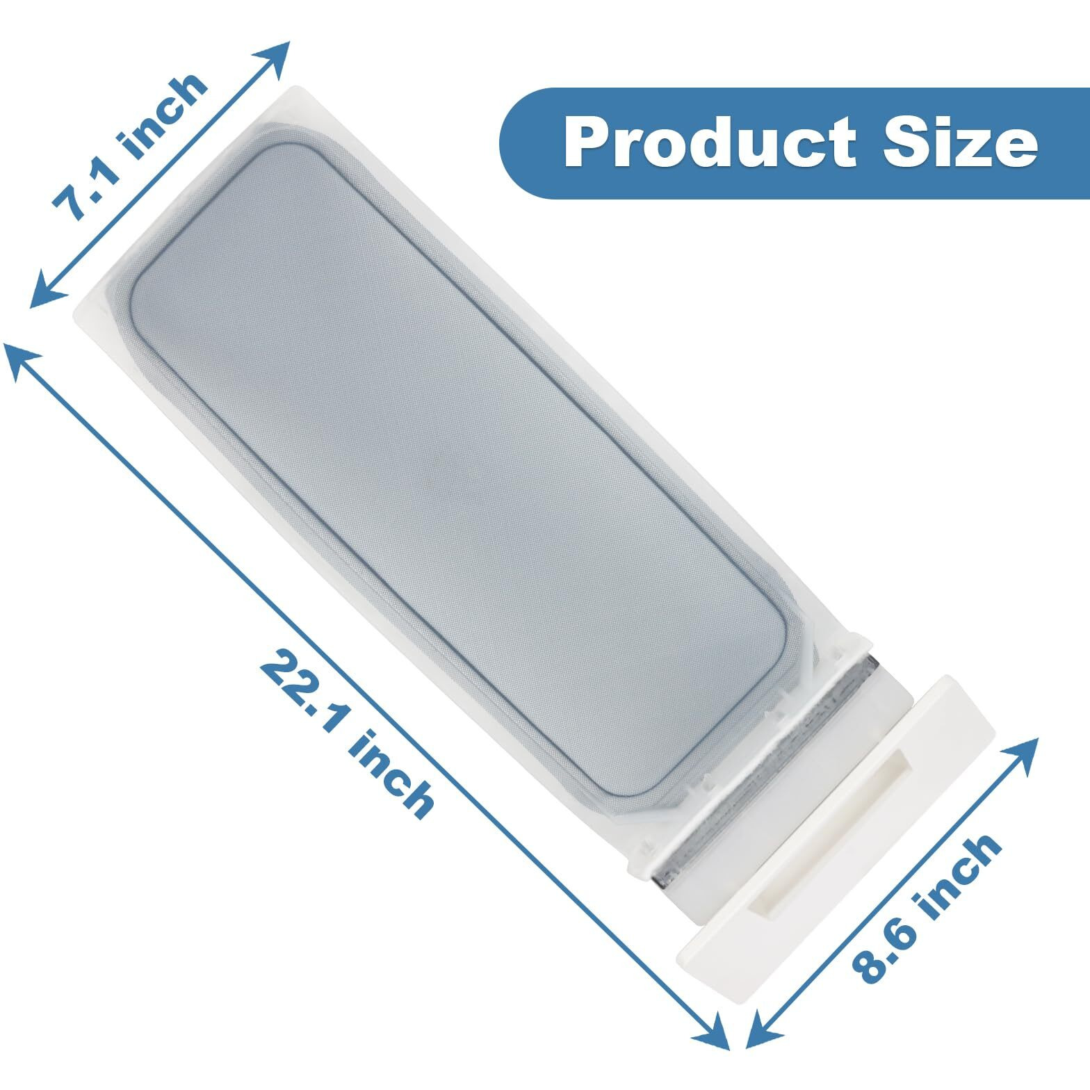W10717210 Dryer Lint Screen Replacement For Whirlpool Dryer Lint Screen,Maytag Dryer Lint Filter And Kenmore Dryer Lint Trap Wpw10717210 W10641634 8557882 8558463 8559787 8558459 Dryer Lint Screen