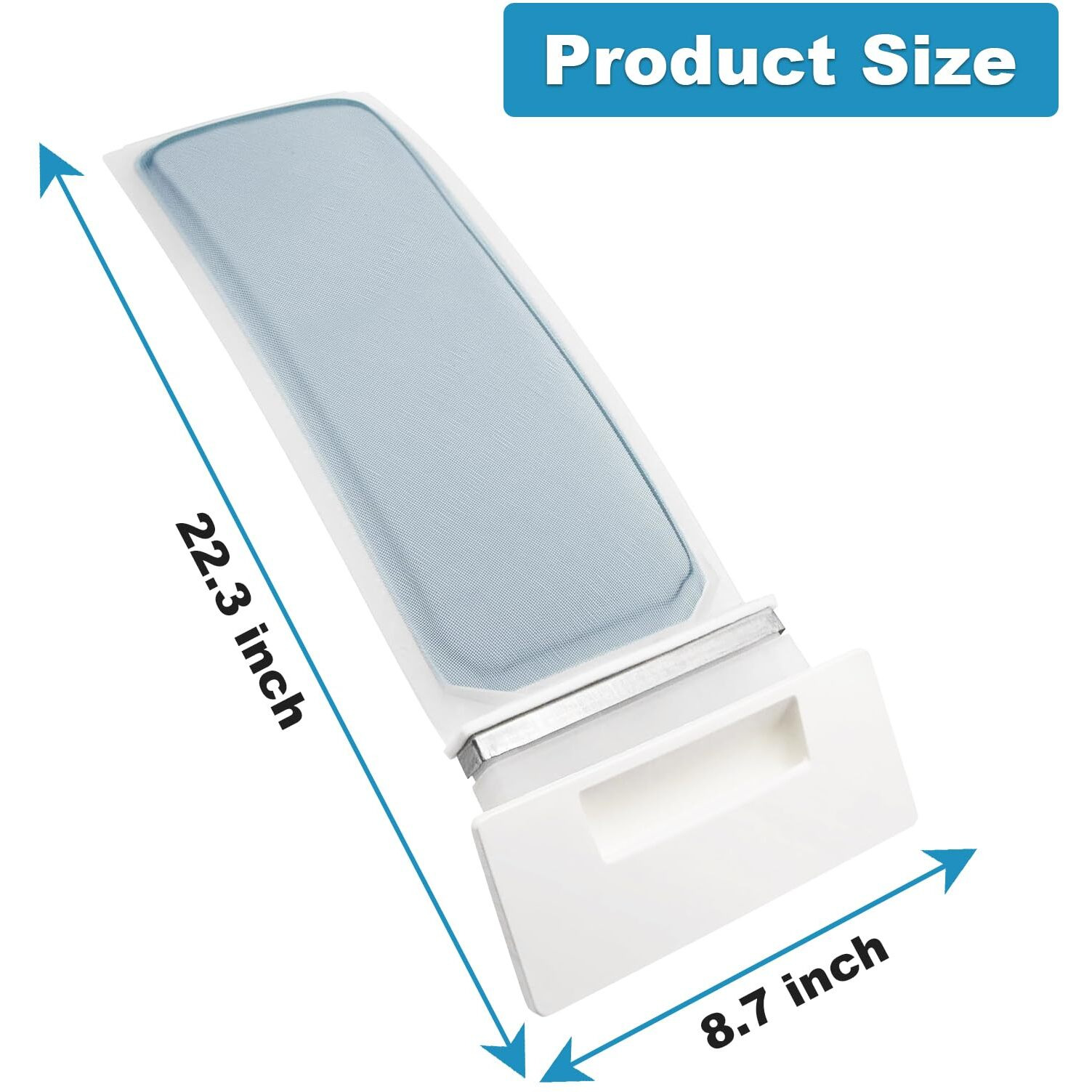 Showingo W10717210 Dryer Lint Screen Filter Replacement For 8557882 W10641634 8558459 8558463 8559787 348851 689465 8557857 - Compatible With Whirlpool Kenmore Estate Maytag Dryer Lint Trap