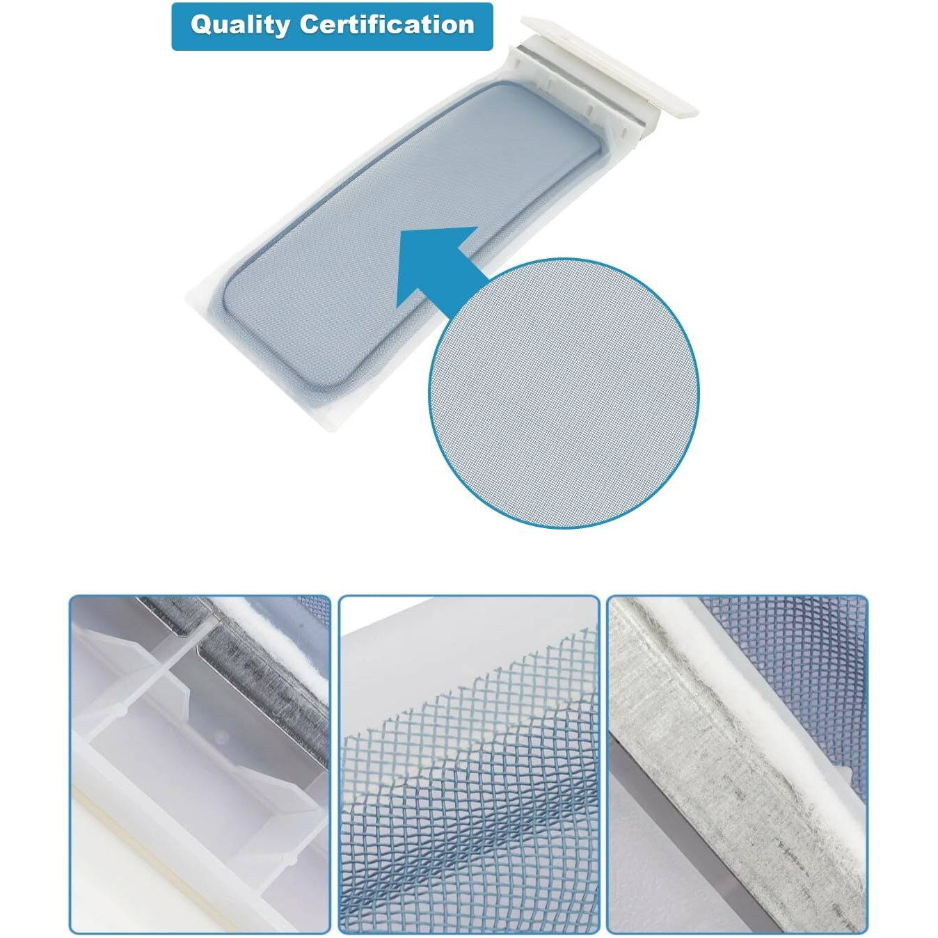 Showingo W10717210 Dryer Lint Screen Filter Replacement For 8557882 W10641634 8558459 8558463 8559787 348851 689465 8557857 - Compatible With Whirlpool Kenmore Estate Maytag Dryer Lint Trap