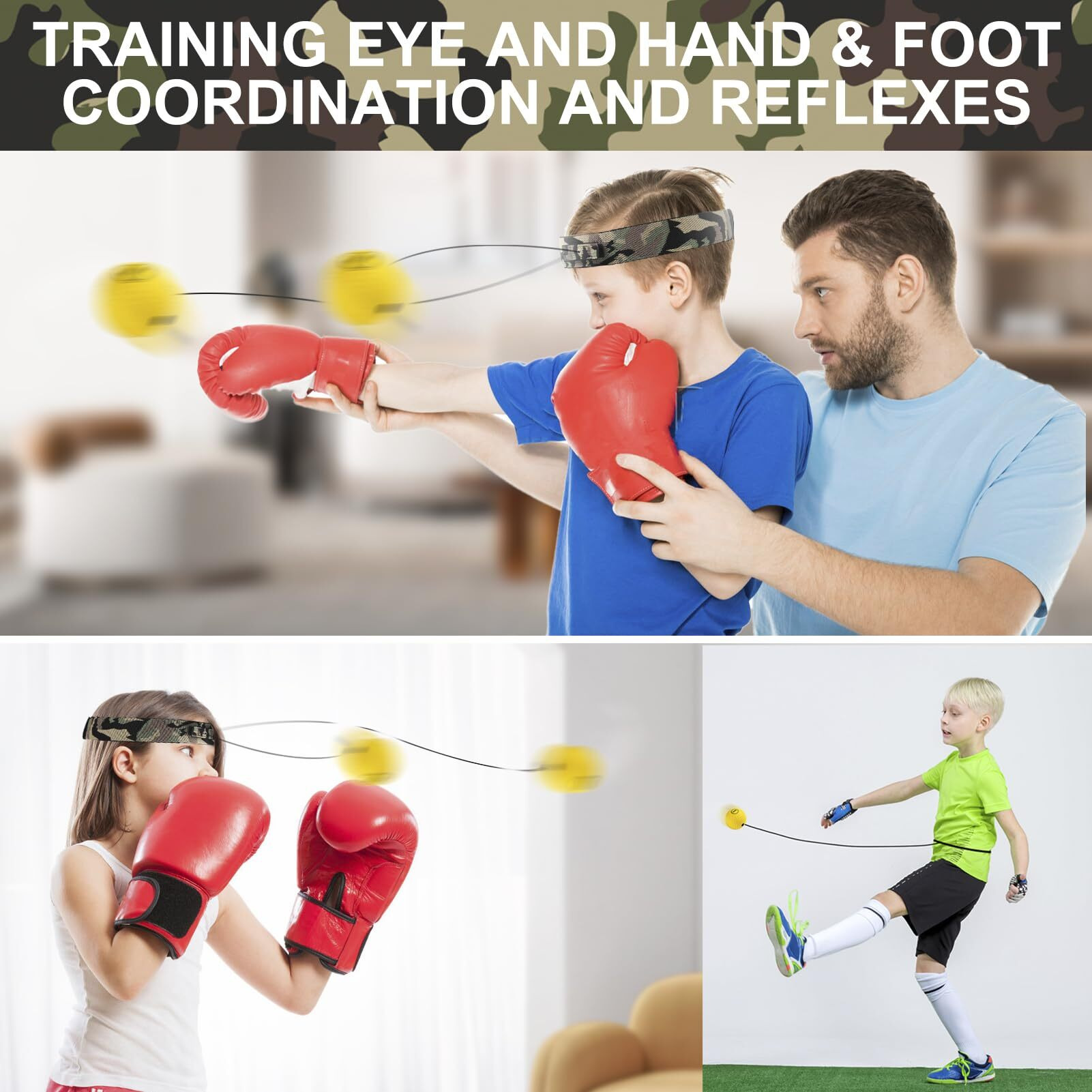 Cool Teen Boys Gifts Idea - Fun Sport Birthday Gifts For Kids, Christmas Stocking Stuffers For Child, Boxing Game Valentines Day Gifts For Kids Easter Gift, Foot Hand-Eye Coordination Training Fitness