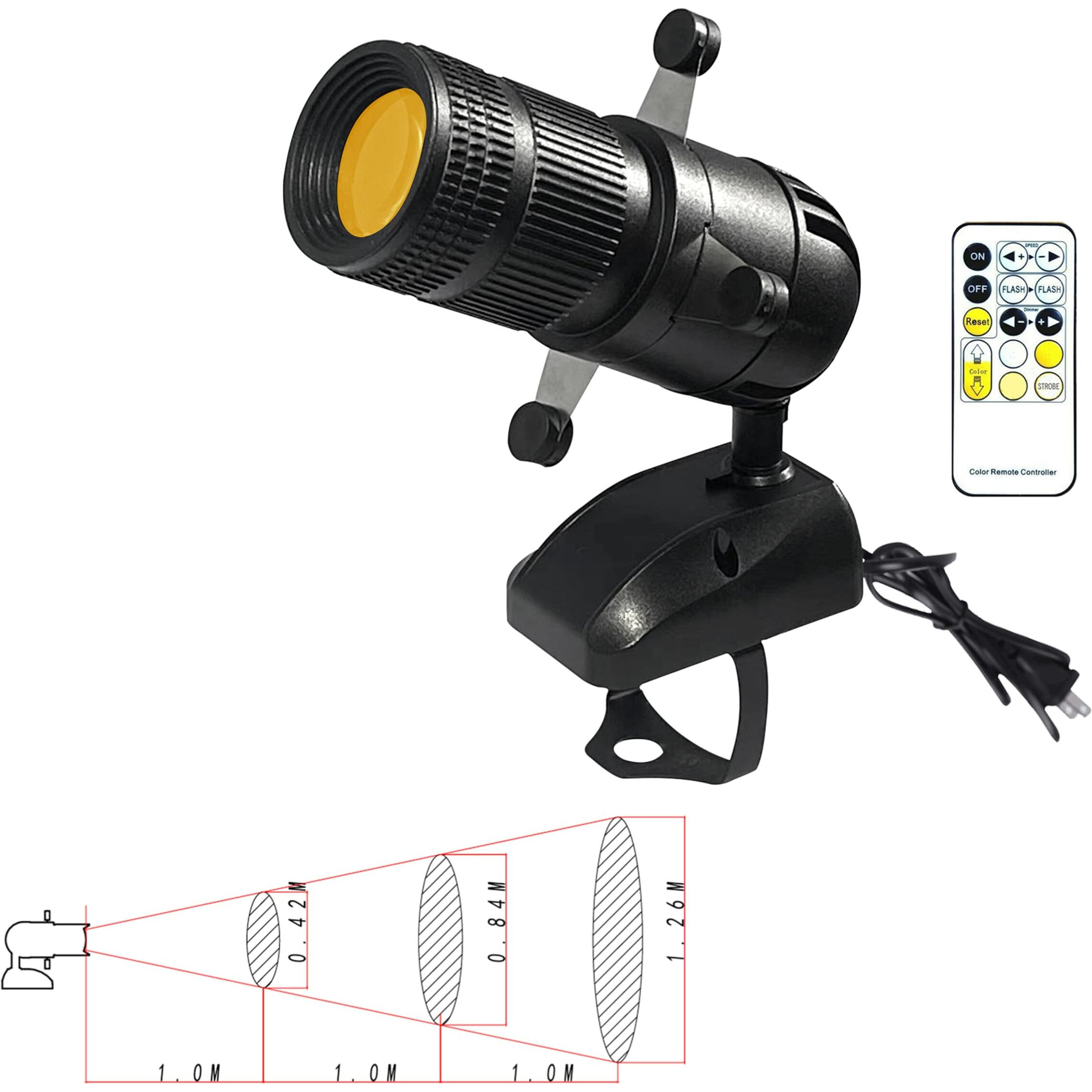Led Shapeable Spotlight With Adjustable Stand,Senlan Spot Light For Gallery,Muserm,Concert,Stage