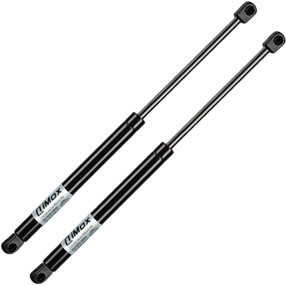 Qty (2) C16-04155 17 Inch 20Lb/89N Gas Strut Shocks Spring Lift Supports For Leer Camper Shell Window, Snugtop Truck Topper Door, Rv Cabinet Door, Tool Box Lid, Boat Storage, And Toy Toolbox Cover