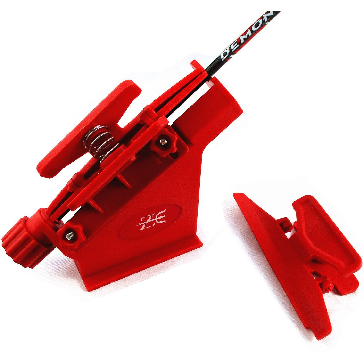 Adjustable Fletching Jig Straight And Helix Tool With Clamp For Diy Archery Arrows Shafts