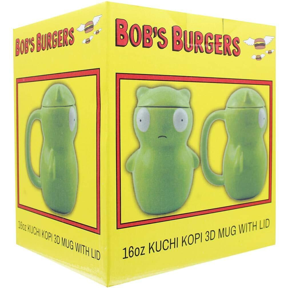 Bob's Burgers 16Oz Molded Kuchi Kopi Mug W/Lid