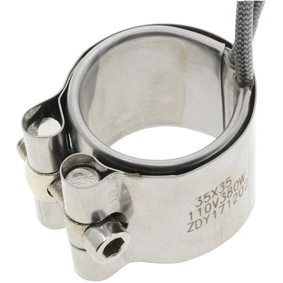 Nxtop 110V 380W Injected Mould Heating Element Band Heater 35X35Mm (2-Pcs)