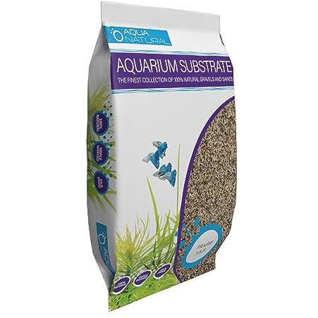 Aqua Natural Prairie Sand 10Lb Substrate For Aquascaping, Aquariums, Vivariums And Terrariums