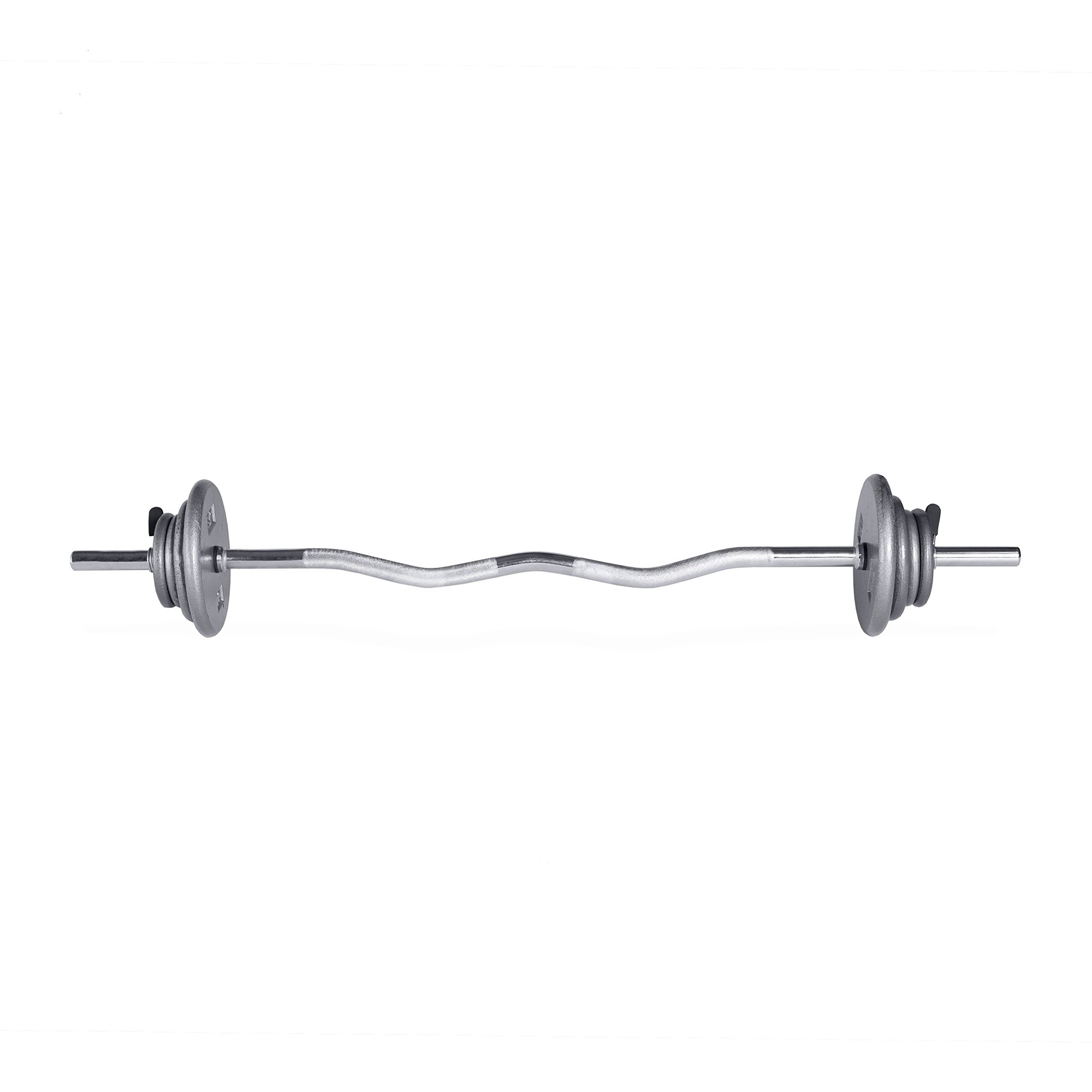 Cap Barbell Rsg - 050 Curl Bar Set, 50 Lbs