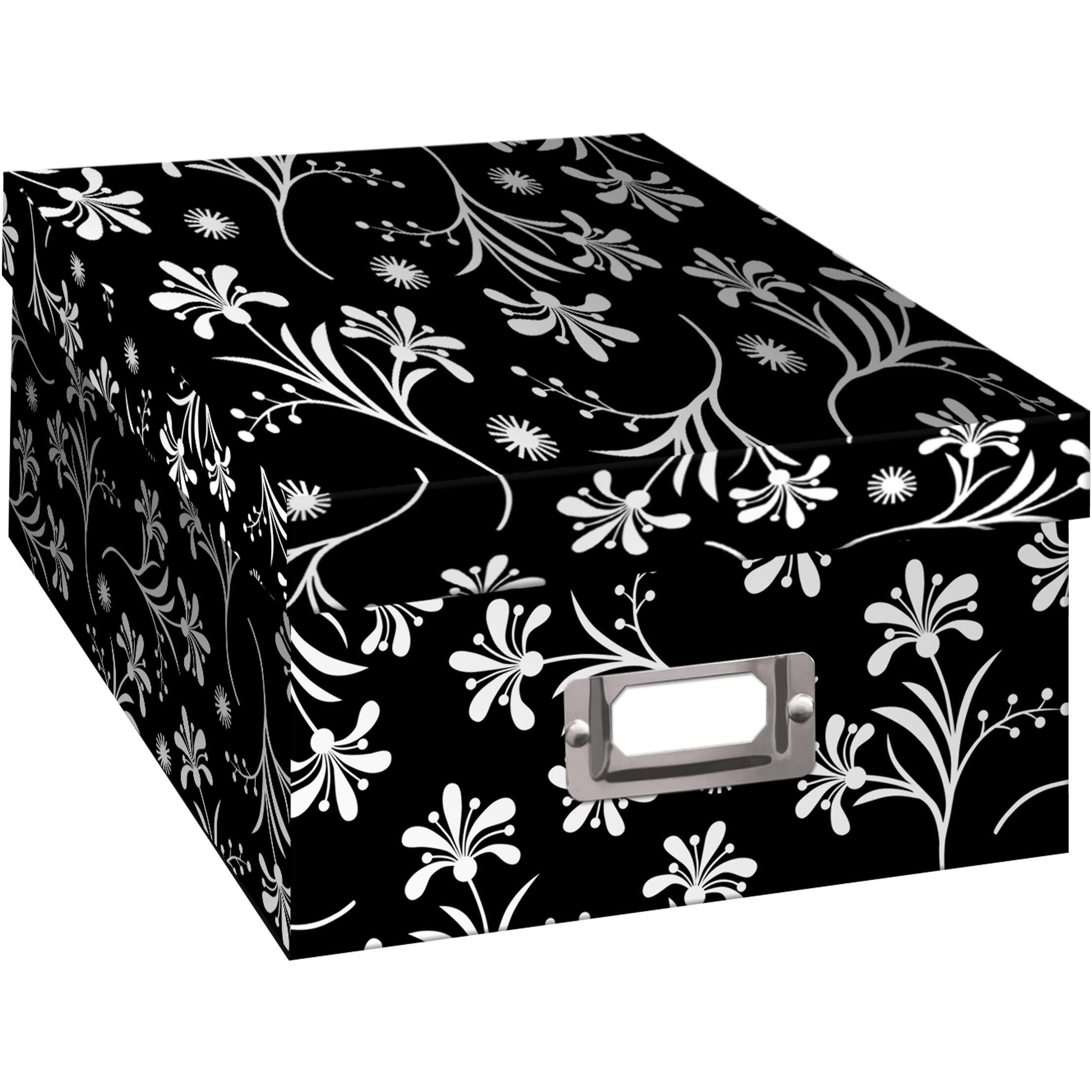 Pioneer Photo Albums B-1Bw Photo Storage Box, Ruby Design