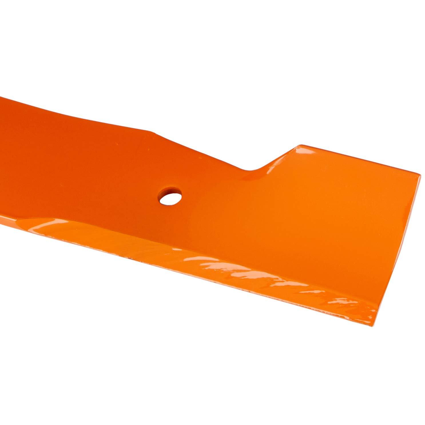Husqvarna 48-Inch High-Lift Bagging Lawn Mower Blade, Lawn Mower Parts Riding Mowers, Replacement For Oem Part No. 180054, Orange, Pack Of 3