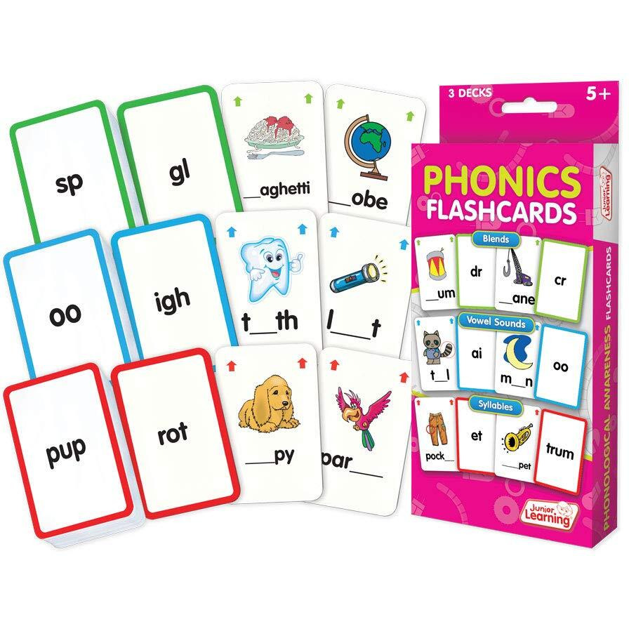 Junior Learning Phonological Awareness Flash Cards