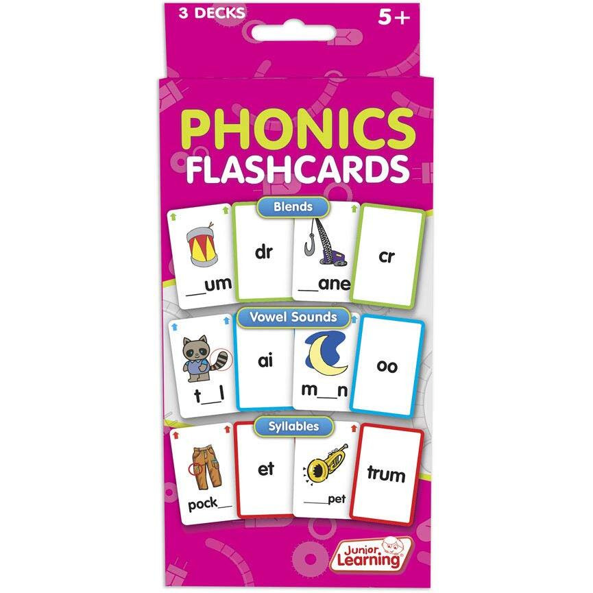 Junior Learning Phonological Awareness Flash Cards