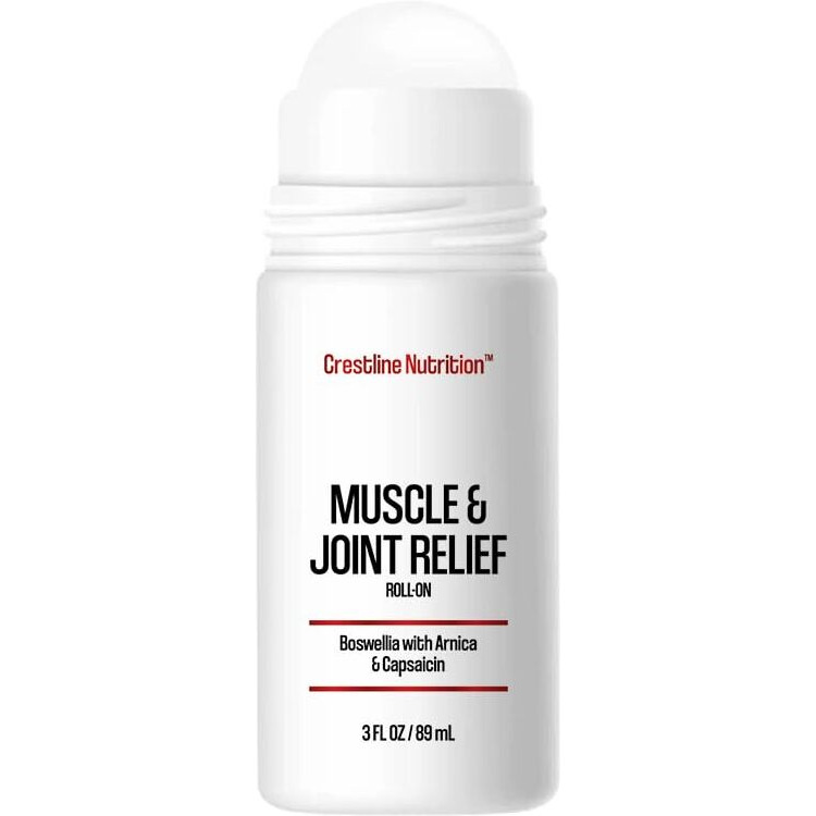 Crestline Nutrition Muscle & Joint Relief Supplement - Fast Acting Formula To Soothe Muscle Discomfort, Support Joint Health, And Improve Flexibility- 3 Fl Oz / 89 Ml