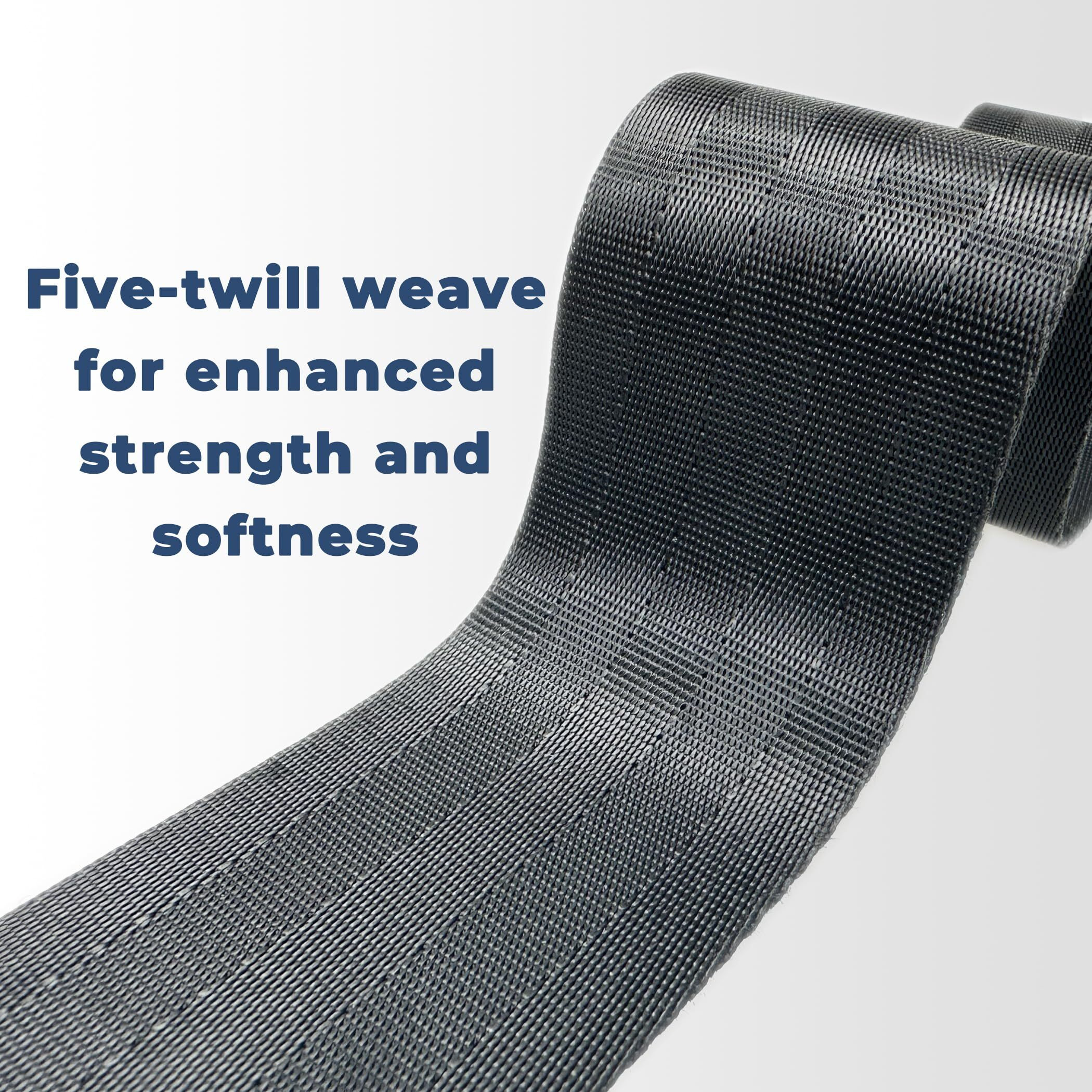 Adjustable Wheelchair Safety Strap Seat Belt, 2"" Wide - Slip-Resistant & Secure Lap Belt, 13-86"" Adjustable, Easy To Install, Stable Support For Seniors & Individuals Needing Extra Support