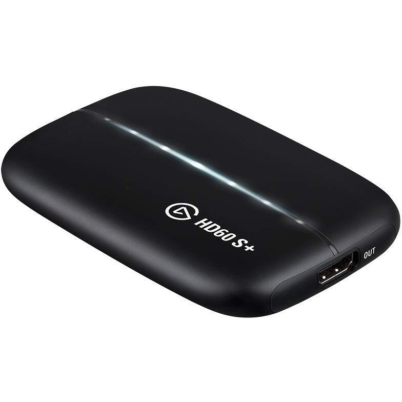 Elgato Hd60 S+, External Capture Card, Stream And Record In 1080P60 Hdr10 Or 4K60 Hdr10 With Ultra-Low Latency On Ps5, Ps4/Pro, Xbox Series X/S, Xbox One X/S, In Obs And More, Works With Pc And Mac