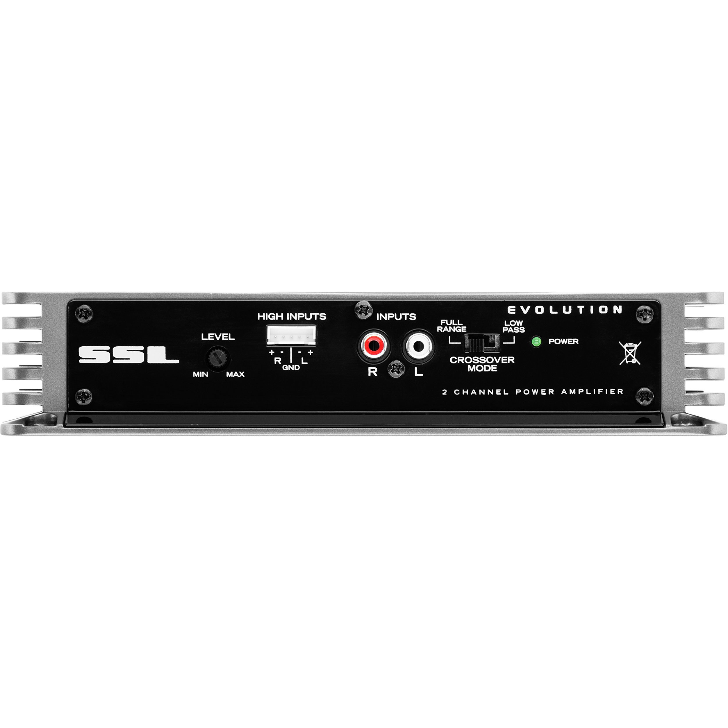 Sound Storm Laboratories Ev2.200 2 Channel Car Audio Amplifier - 200 High Output, 2-8 Ohm Stable, High/Low Level Inputs, Hook Up To Subwoofer For Bass