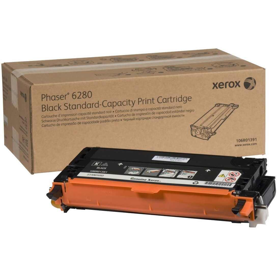 Xerox Phaser 6280 Black Standard Capacity Toner Cartridge (3,000 Pages) - 106R01391
