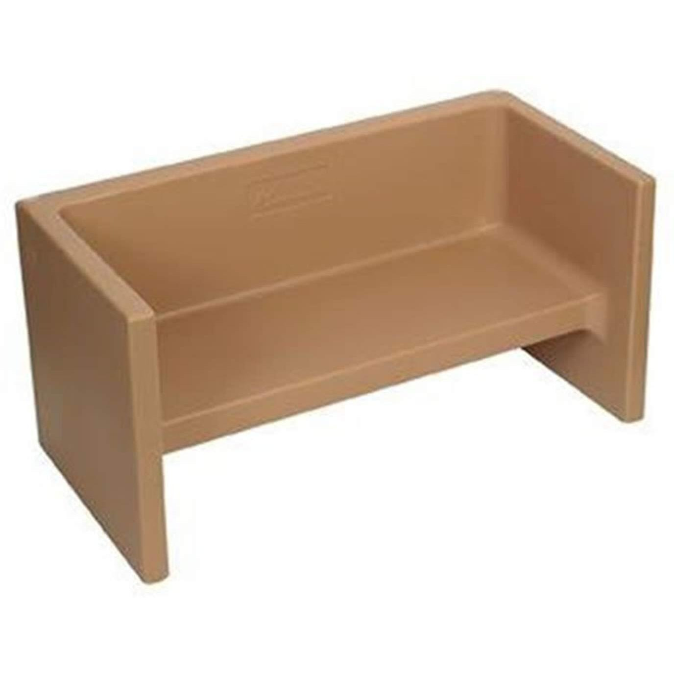 Children's Factory Adapta-Bench, Cf910-057 Almond, Kids Flexible Seating, Classroom, Preschool And Daycare Furniture, Indoor Or Outdoor Toddler Chairs