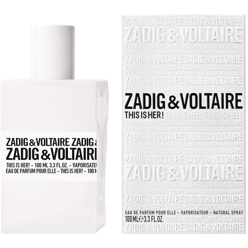 Zadig & Voltaire This Is Her For Women Eau De Parfum 3.3 Ounce