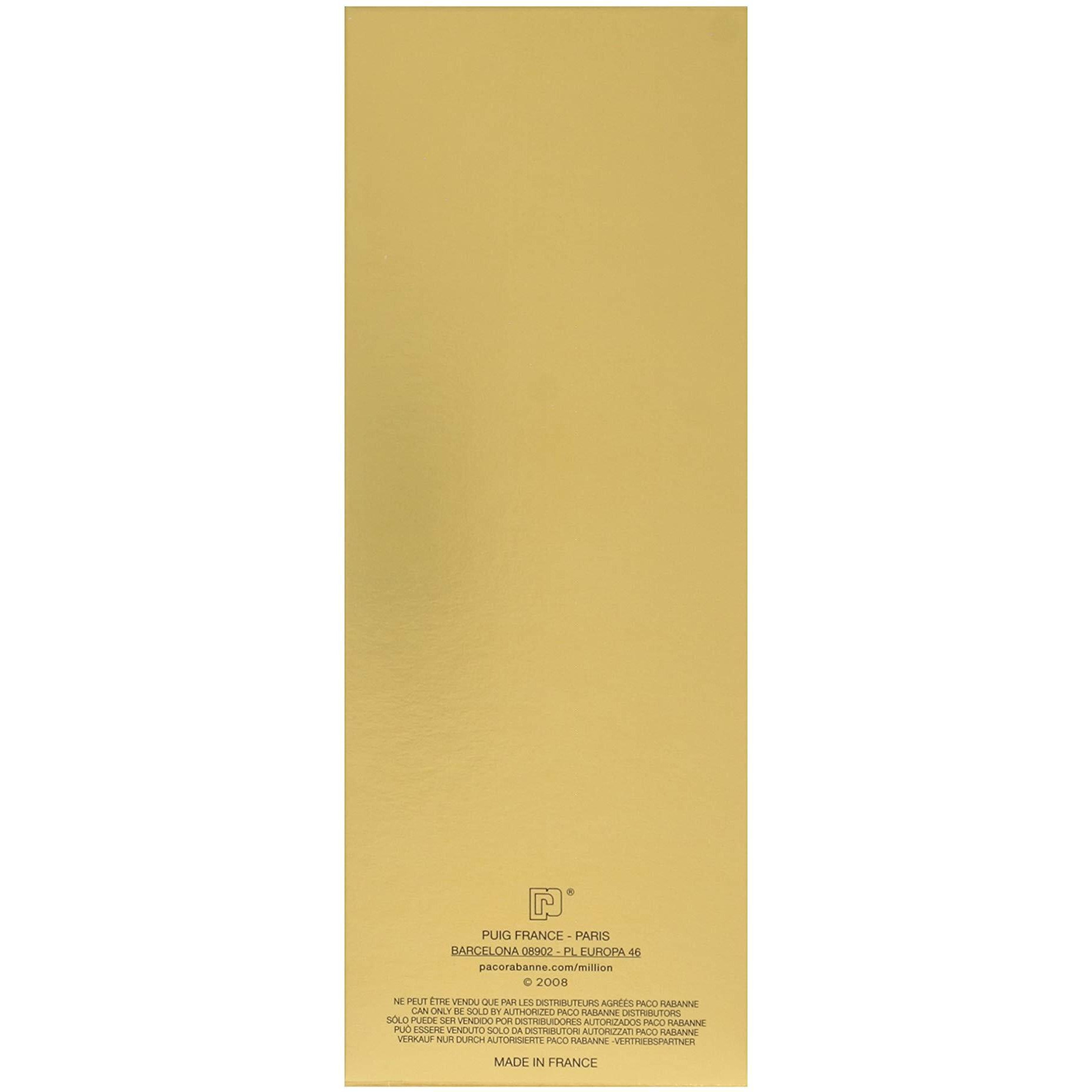 Paco Rabanne 1 Million Fragrance For Men - Fresh And Spicy Notes Of Amber, Leather Tangerine Adds A Touch Irresistible Seduction Ideal With Rebellious Charm Edt Spray 6.8 Oz
