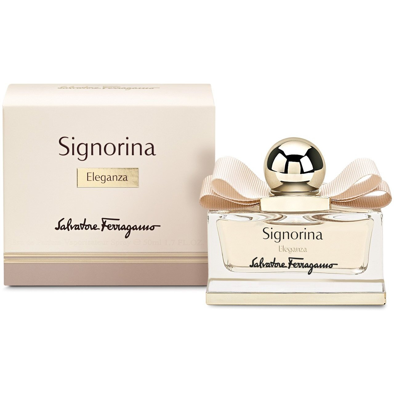 Salvatore Ferragamo Signorina Eleganza Eau De Parfum Spray For Women, 3.4 Ounce