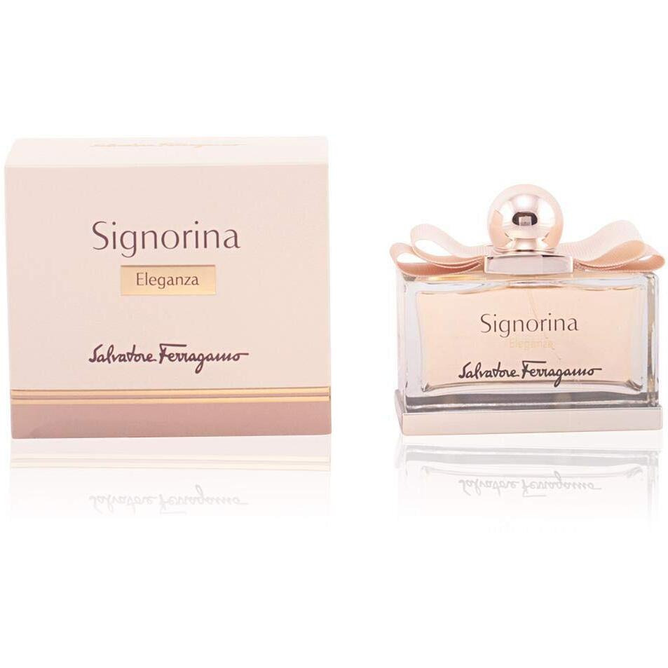 Salvatore Ferragamo Signorina Eleganza Eau De Parfum Spray For Women, 3.4 Ounce
