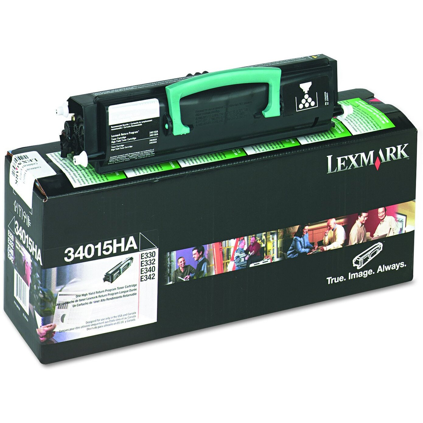 Lexmark 34015Ha Return Program Print Cartridges For Ibm E330, E332, High-Yield, Black